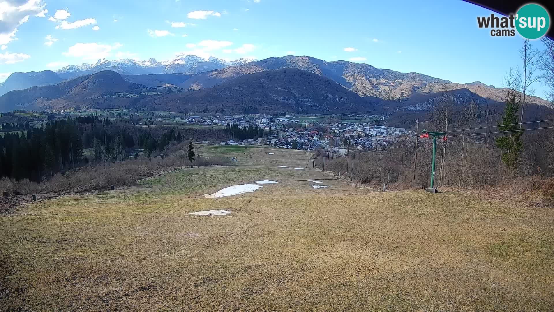 Webcam Bohinjska Bistrica – Live View from Kozji Hrbet Ski Station
