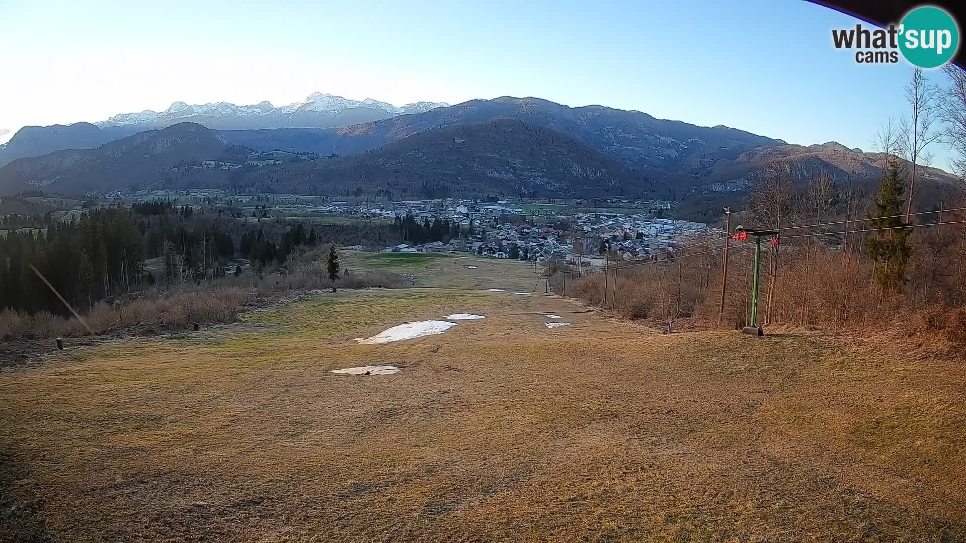 Webcam Bohinjska Bistrica – Vue en direct depuis la station de ski Kozji Hrbet