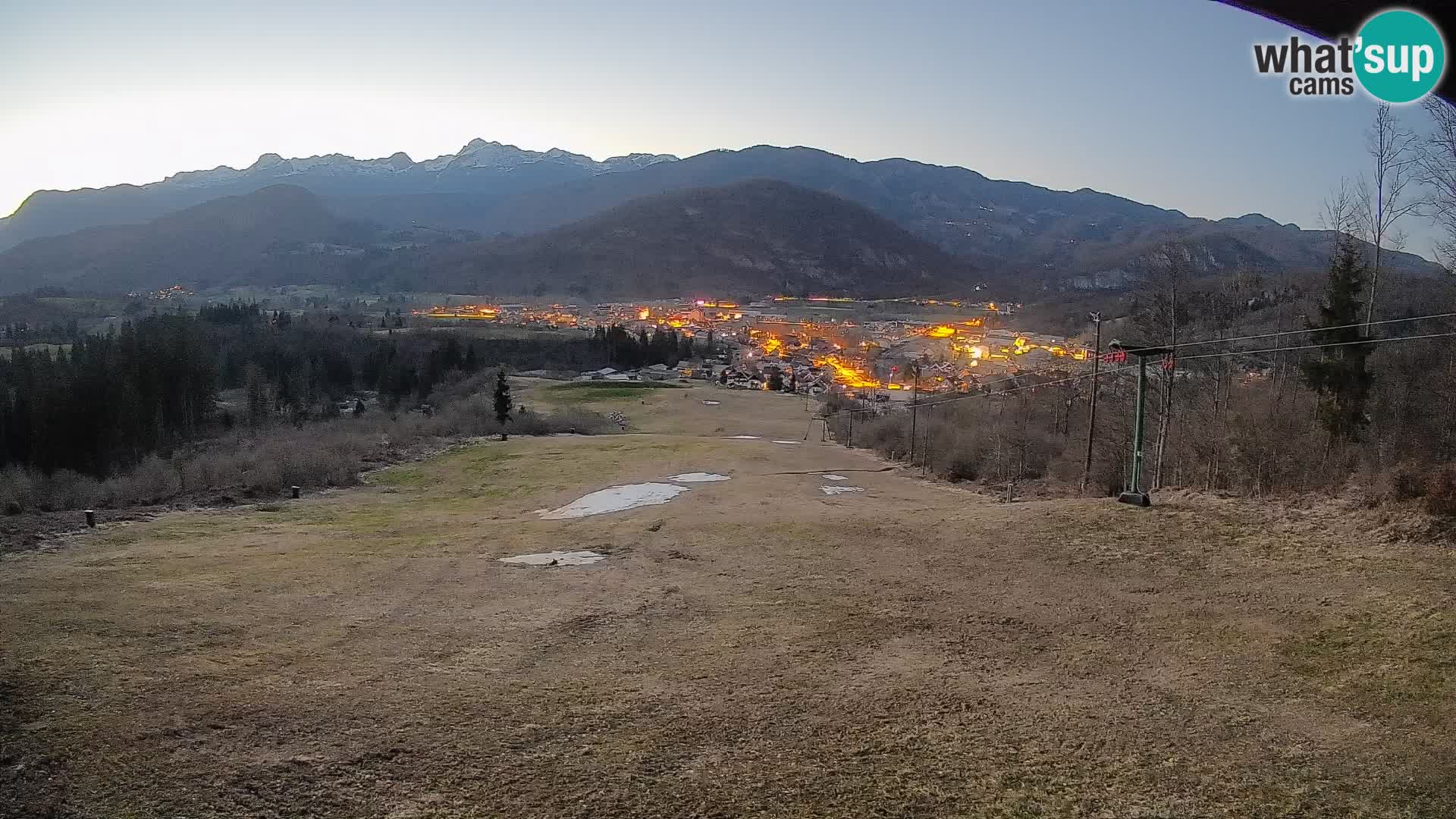 Webcam Bohinjska Bistrica – Live View from Kozji Hrbet Ski Station