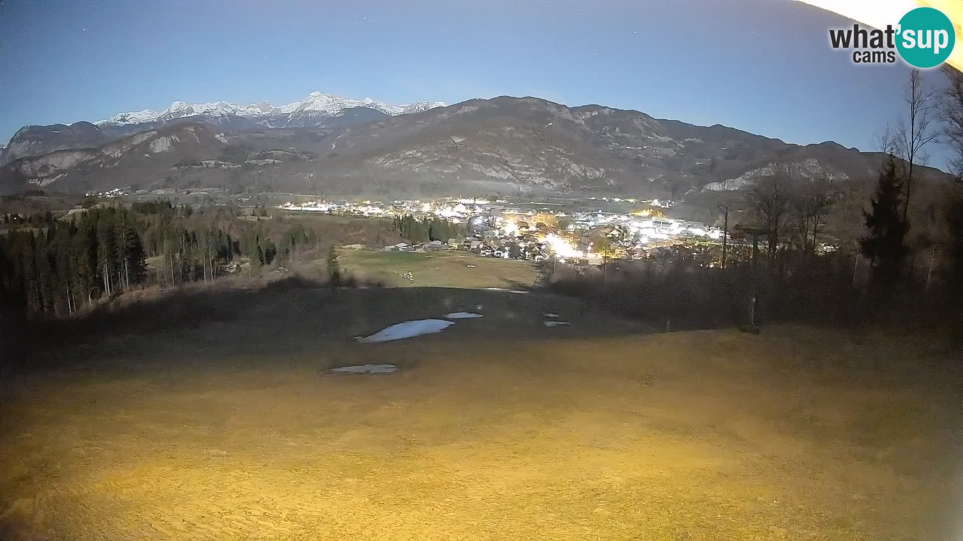 Webcam Bohinjska Bistrica – Vue en direct depuis la station de ski Kozji Hrbet