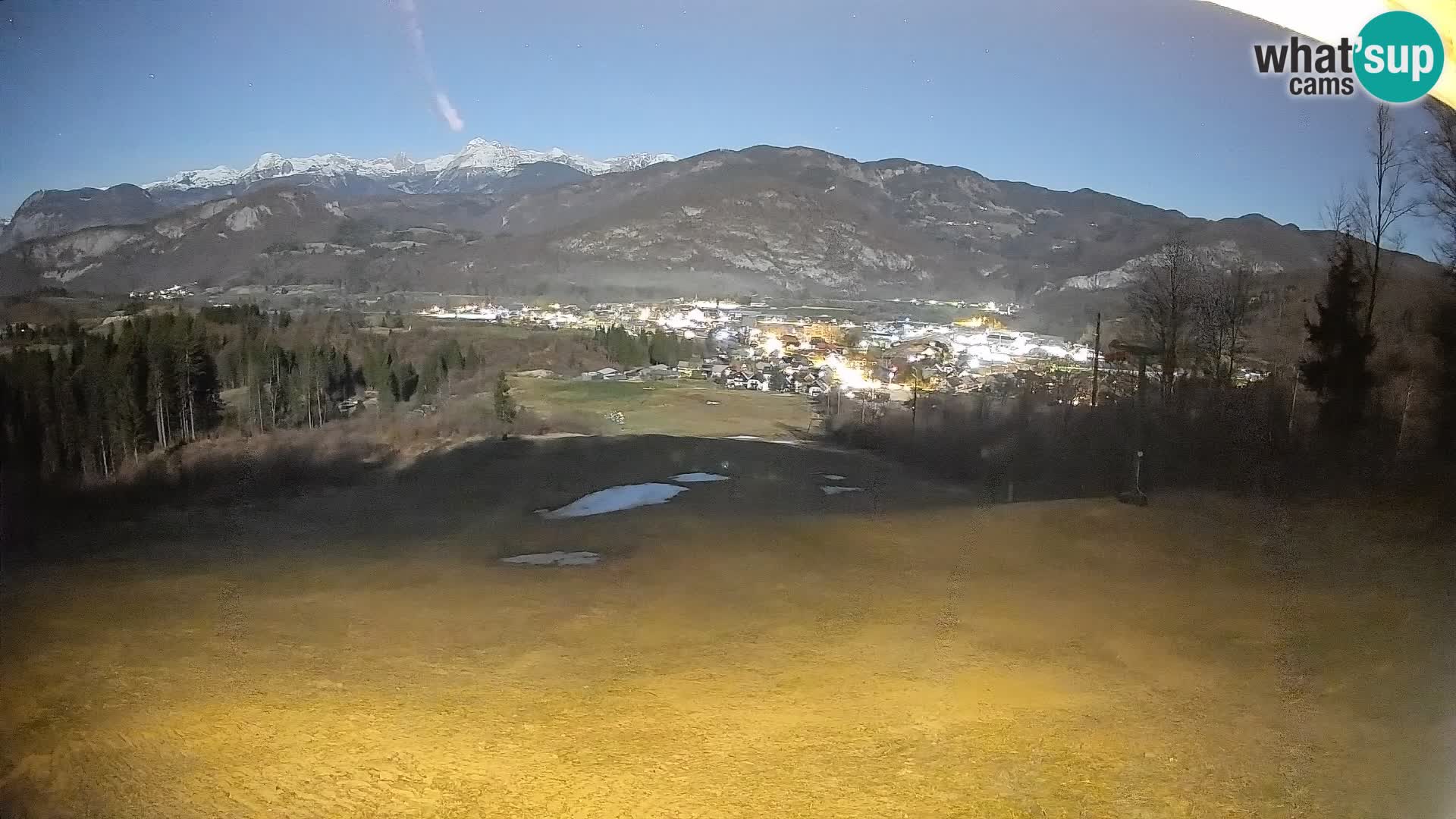 Webcam Bohinjska Bistrica – Live View from Kozji Hrbet Ski Station