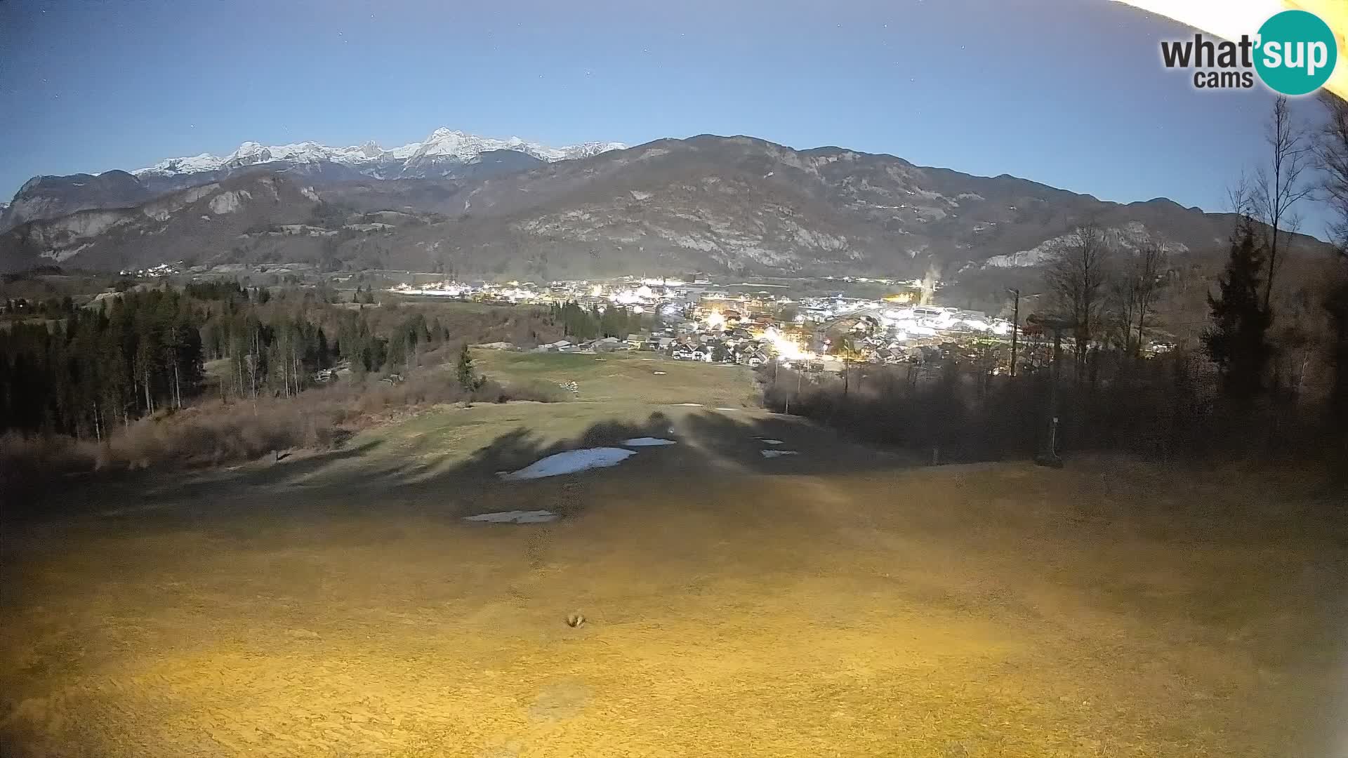Webcam Bohinjska Bistrica – Live View from Kozji Hrbet Ski Station