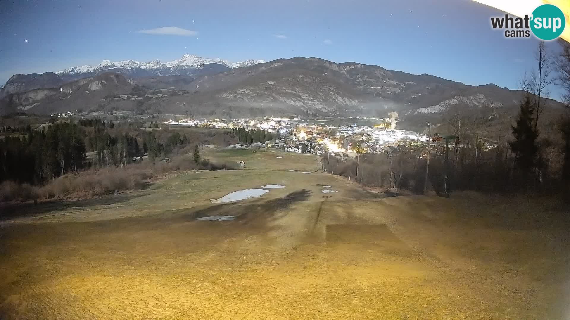 Webcam Bohinjska Bistrica – Vista live dalla stazione sciistica Kozji Hrbet