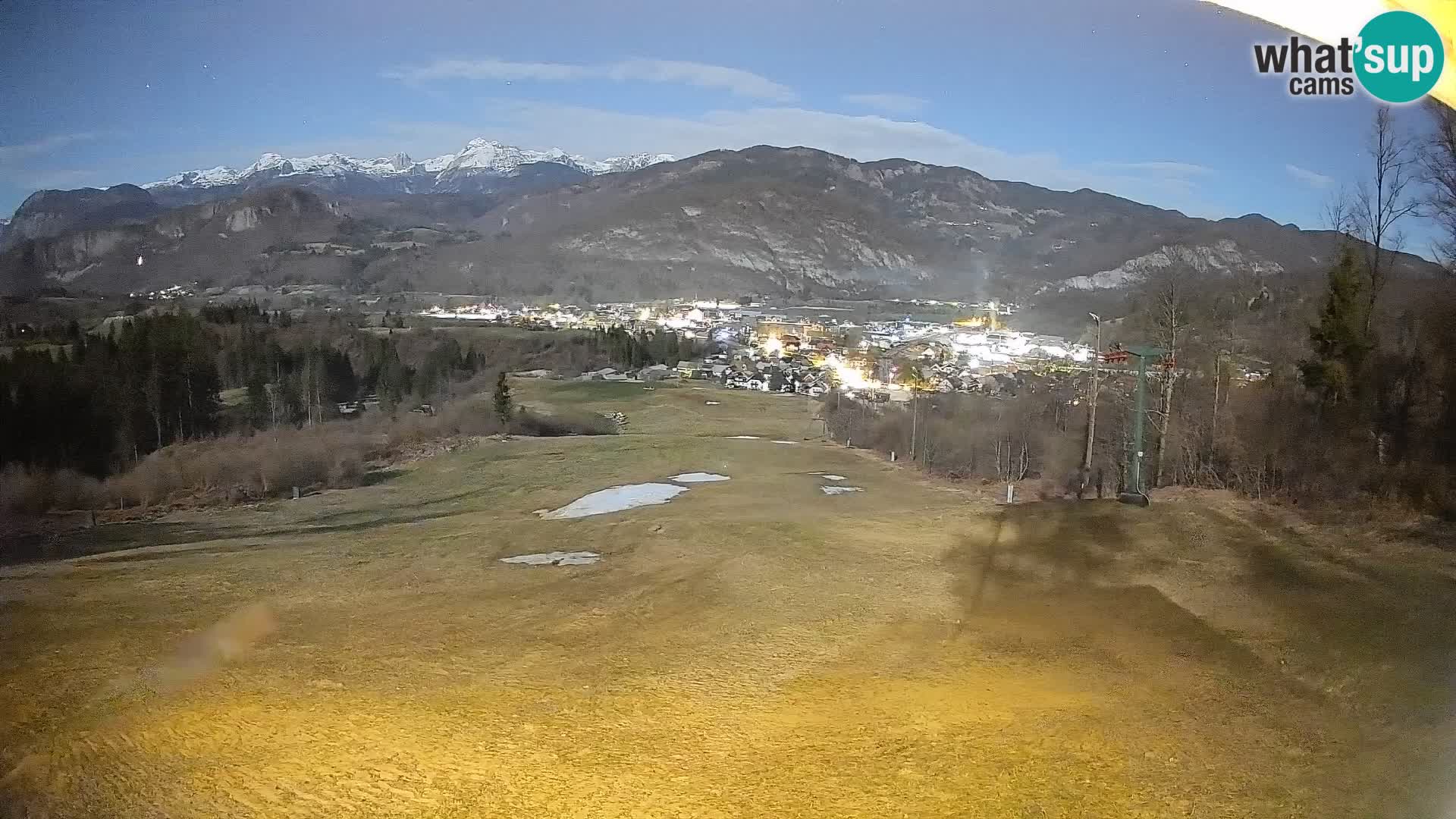 Webcam Bohinjska Bistrica – Live View from Kozji Hrbet Ski Station