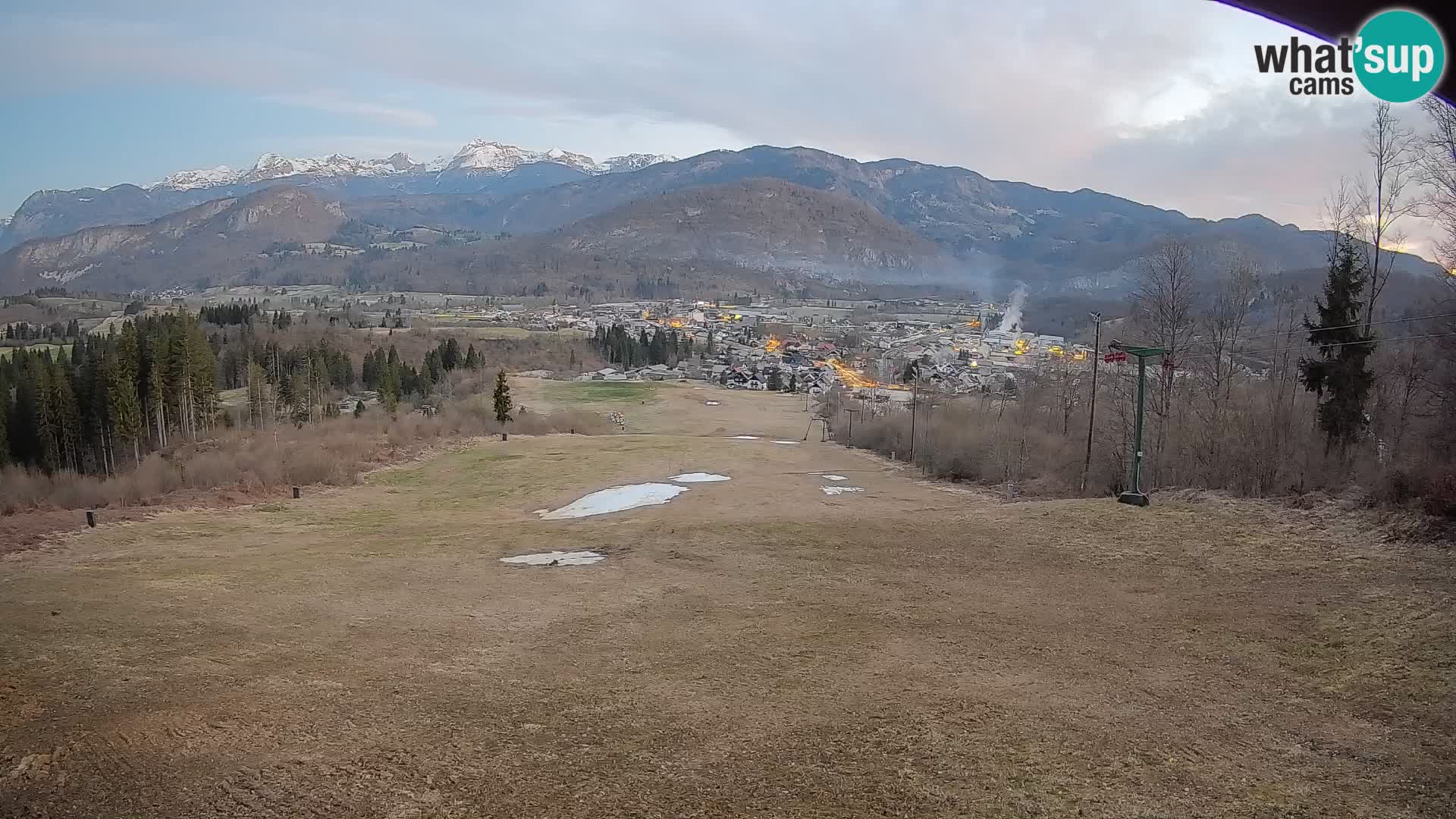 Webcam Bohinjska Bistrica – Live View from Kozji Hrbet Ski Station