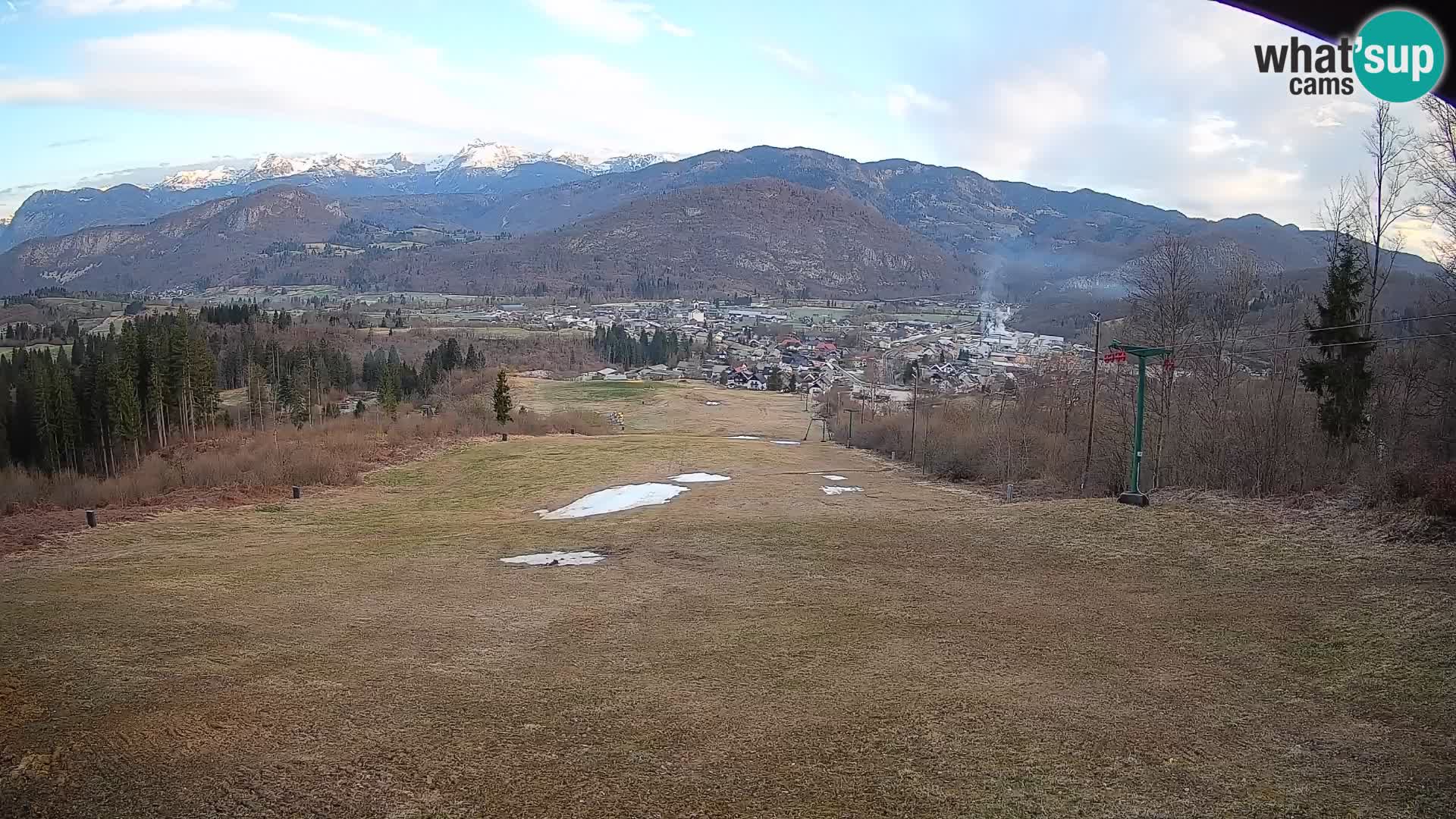 Webcam Bohinjska Bistrica – Live View from Kozji Hrbet Ski Station