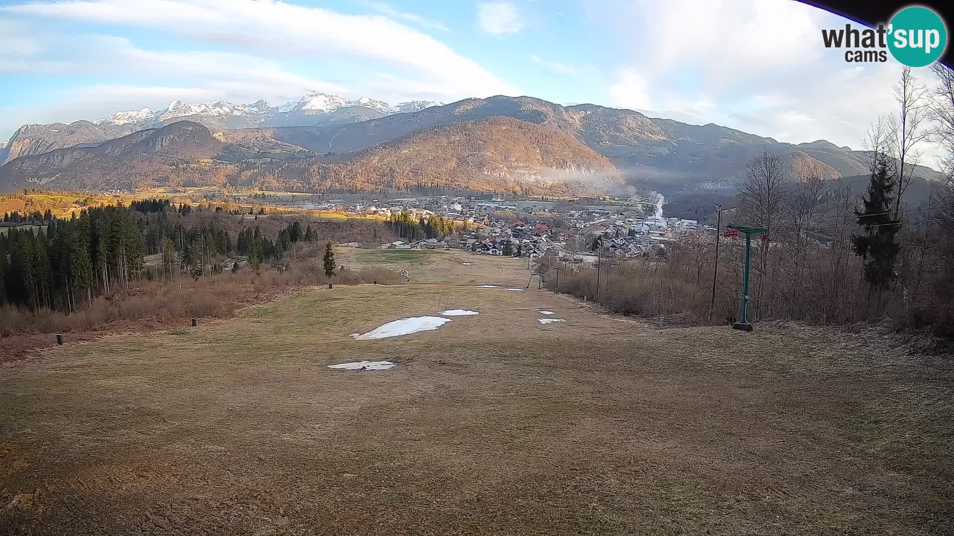 Cámara en vivo Bohinjska Bistrica – Vista en directo desde la estación de esquí Kozji Hrbet
