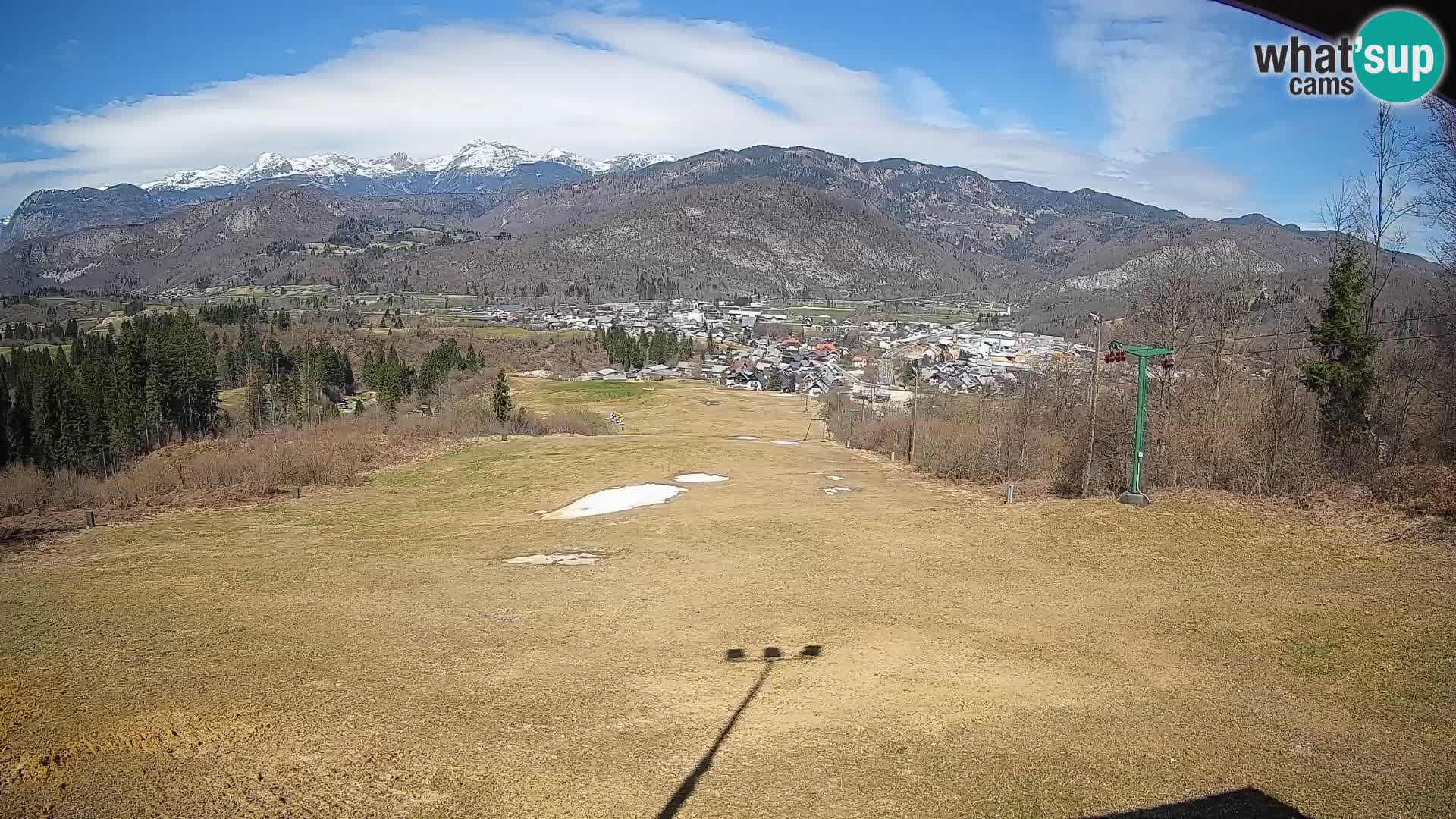 Spletna kamera Bohinjska Bistrica – Pogled v živo s smučišča Kozji Hrbet
