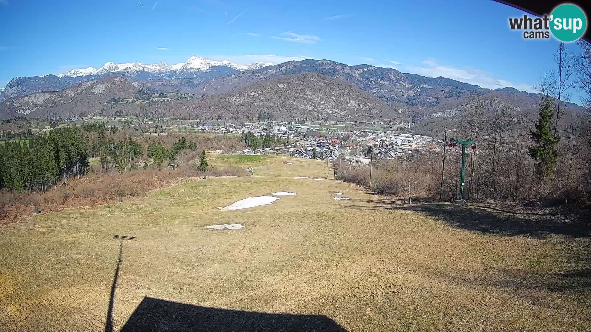Webcam Bohinjska Bistrica – Vue en direct depuis la station de ski Kozji Hrbet