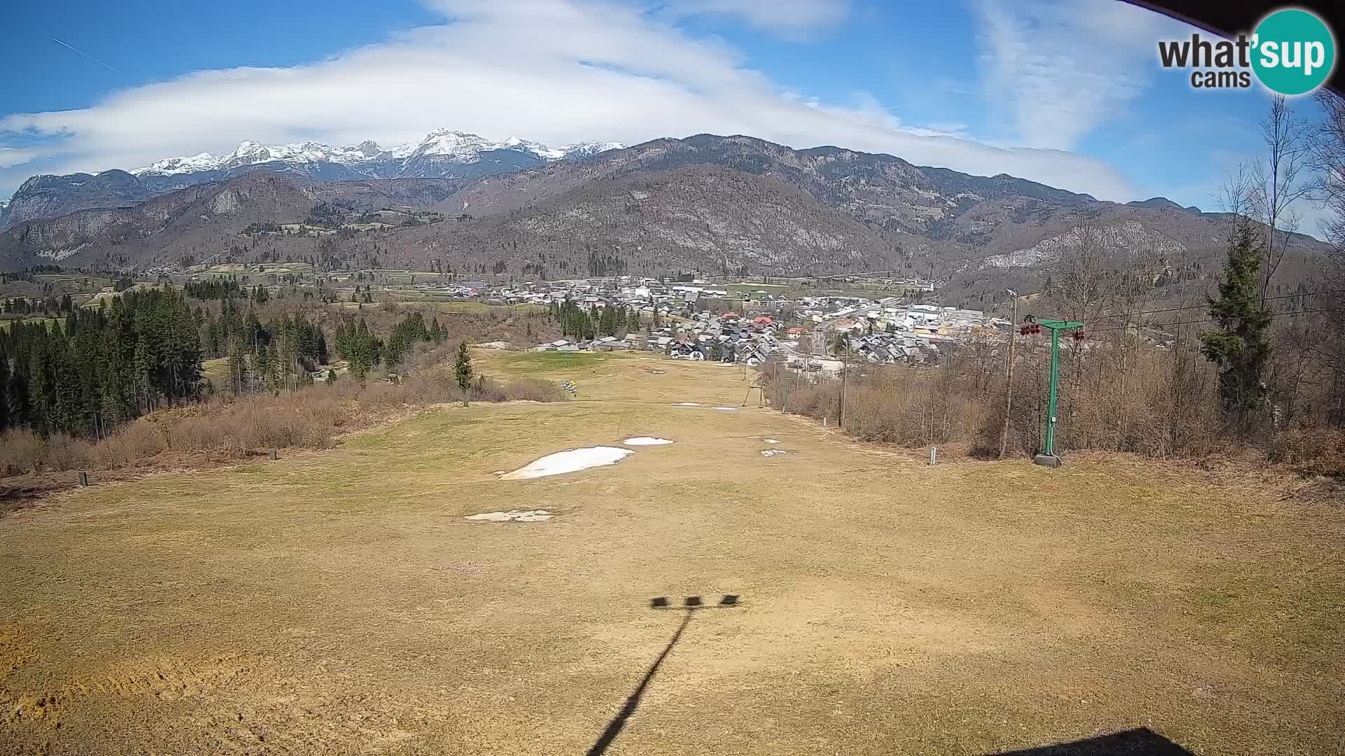Spletna kamera Bohinjska Bistrica – Pogled v živo s smučišča Kozji Hrbet