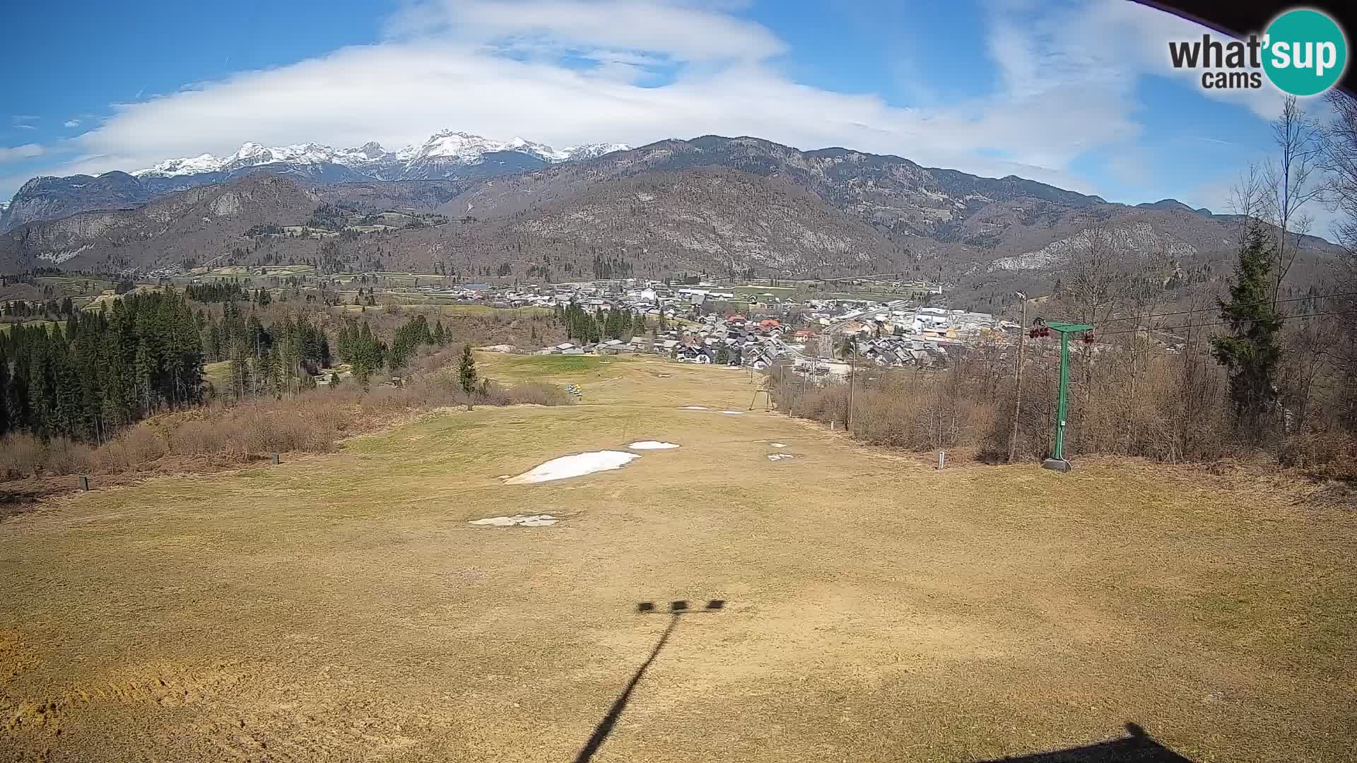 Spletna kamera Bohinjska Bistrica – Pogled v živo s smučišča Kozji Hrbet