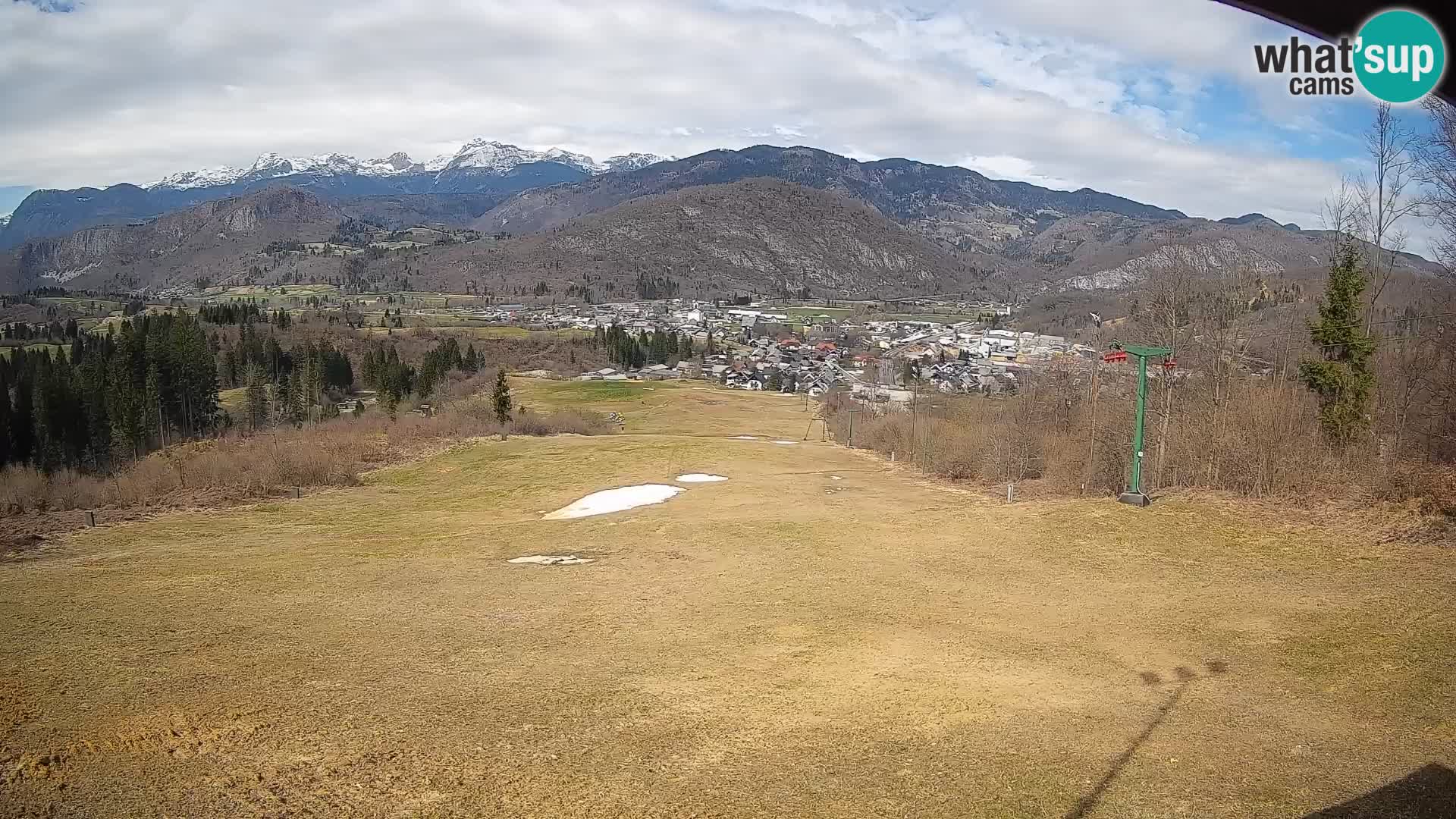 Kamera uživo Bohinjska Bistrica – Pogled u stvarnom vremenu sa skijališta Kozji Hrbet