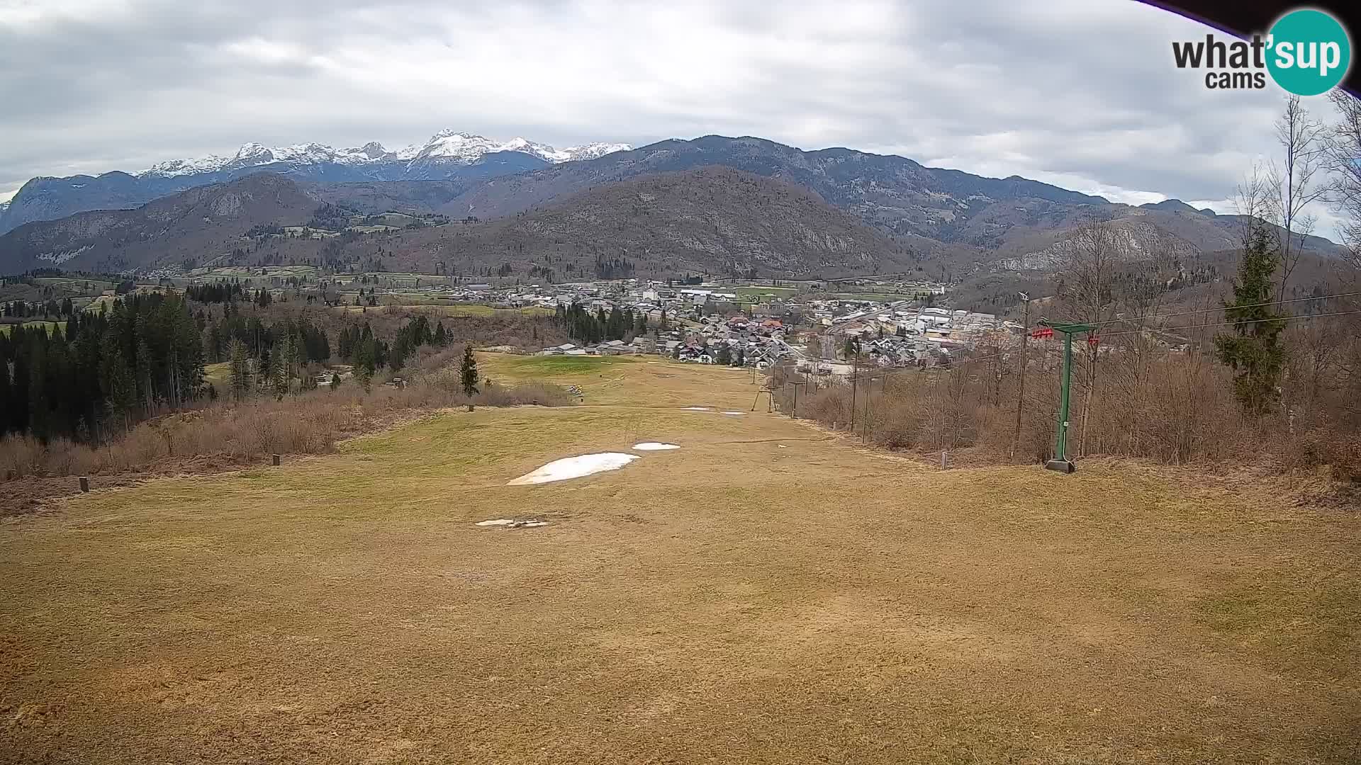 Spletna kamera Bohinjska Bistrica – Pogled v živo s smučišča Kozji Hrbet