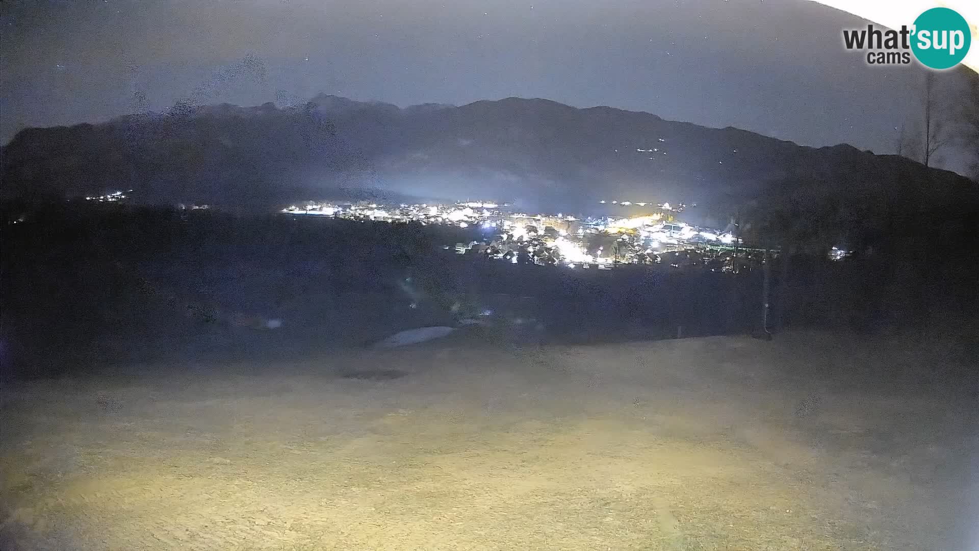 Spletna kamera Bohinjska Bistrica – Pogled v živo s smučišča Kozji Hrbet