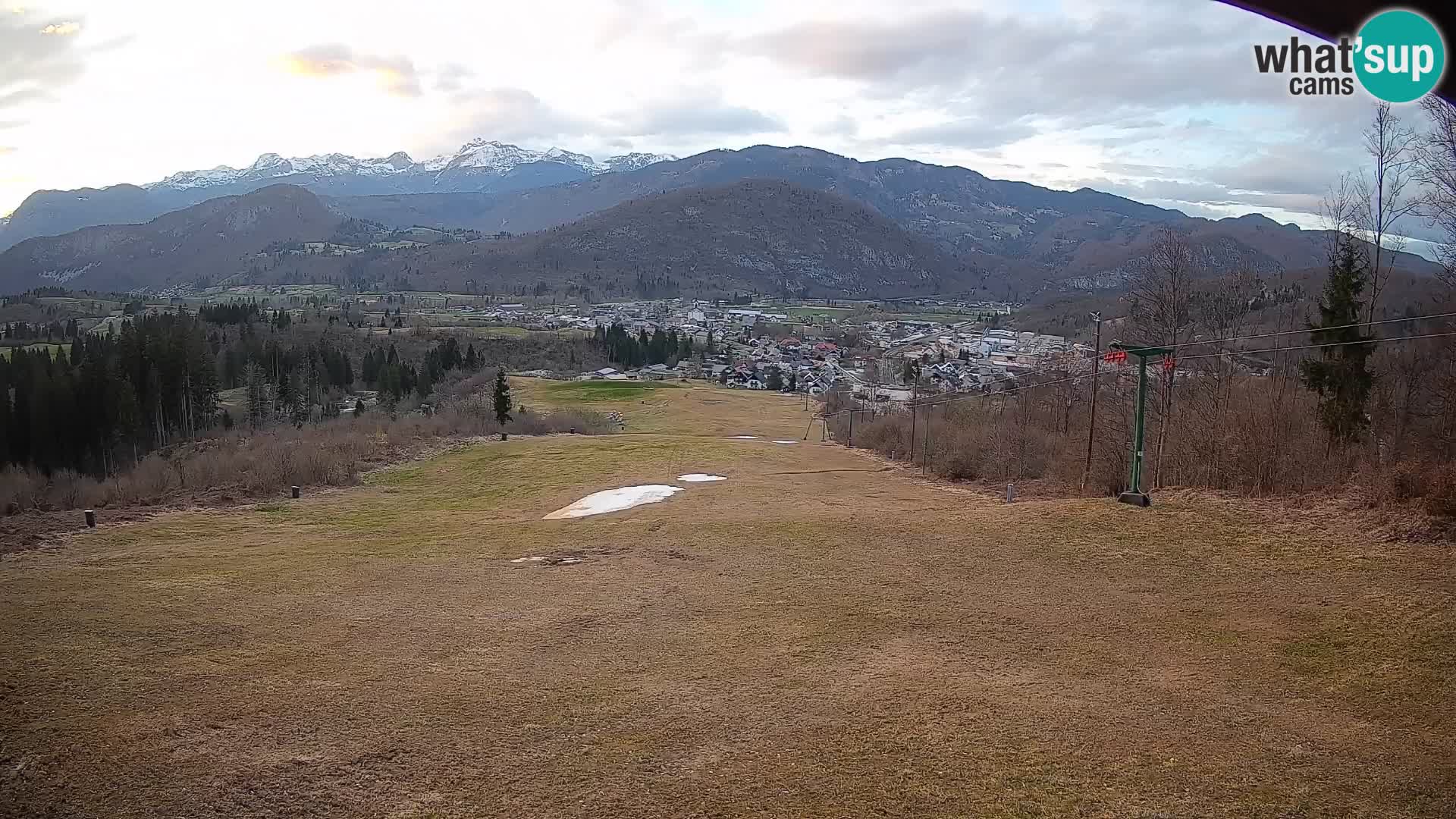Webcam Bohinjska Bistrica – Vue en direct depuis la station de ski Kozji Hrbet