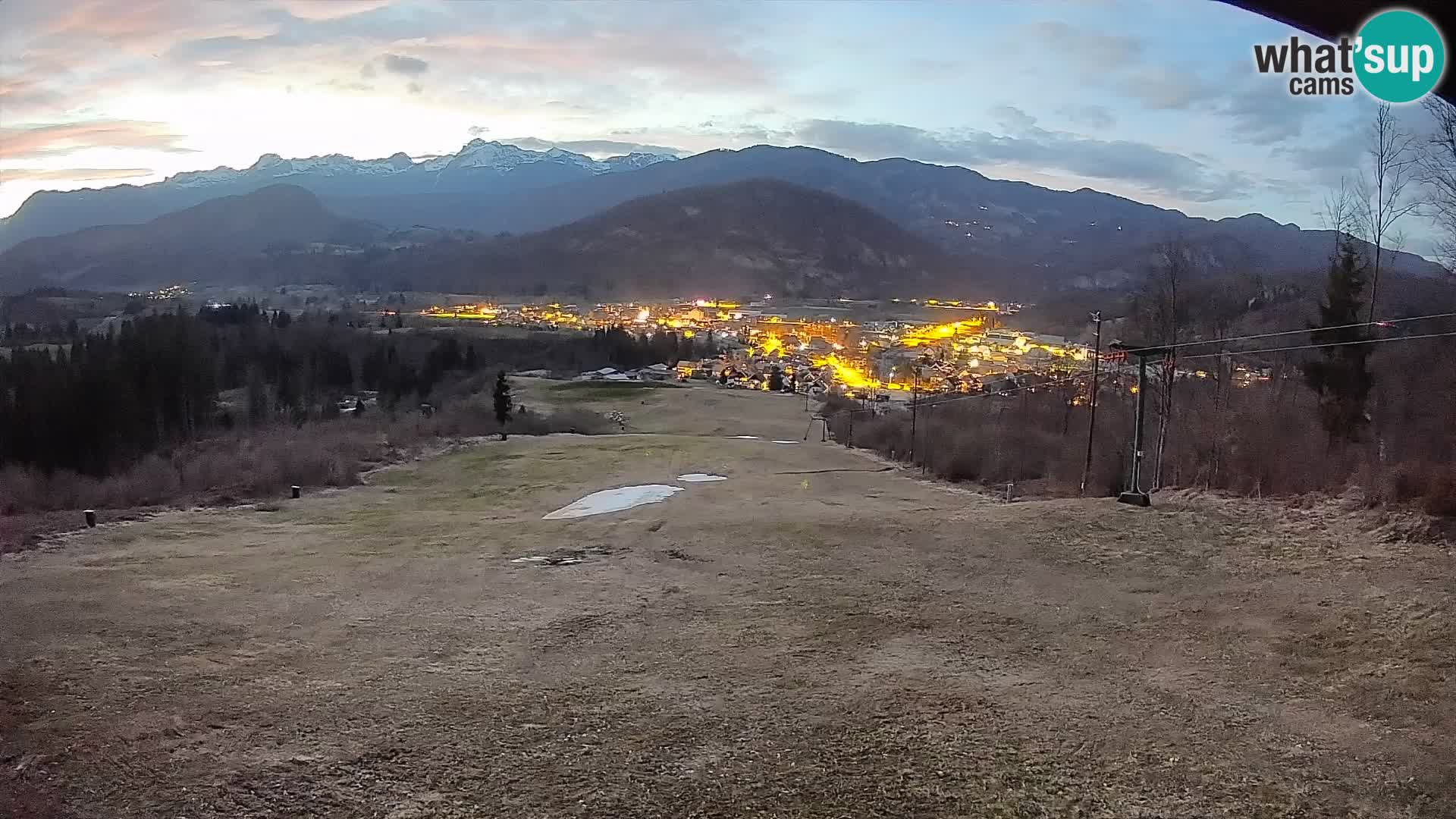 Webcam Bohinjska Bistrica – Vue en direct depuis la station de ski Kozji Hrbet