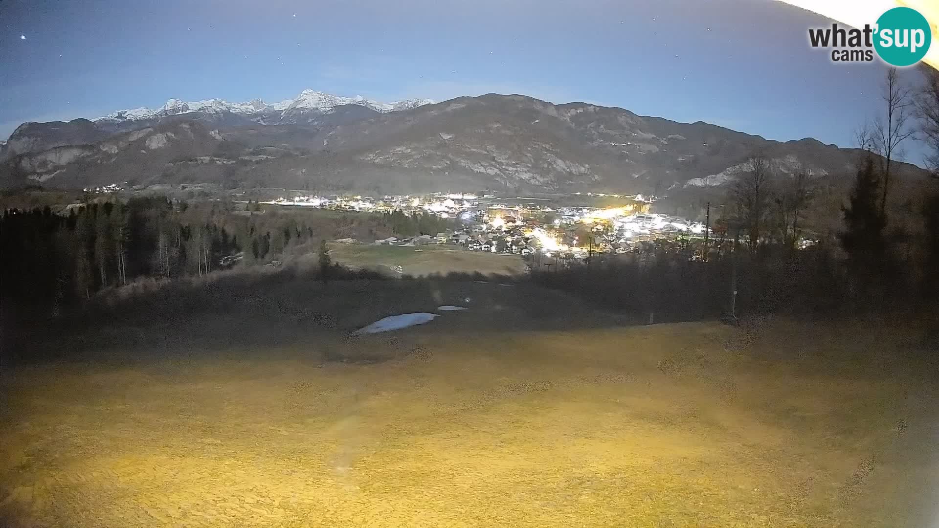Webcam Bohinjska Bistrica – Live View from Kozji Hrbet Ski Station