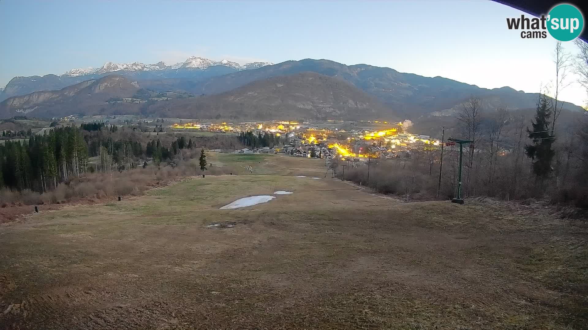 Webcam Bohinjska Bistrica – Live View from Kozji Hrbet Ski Station