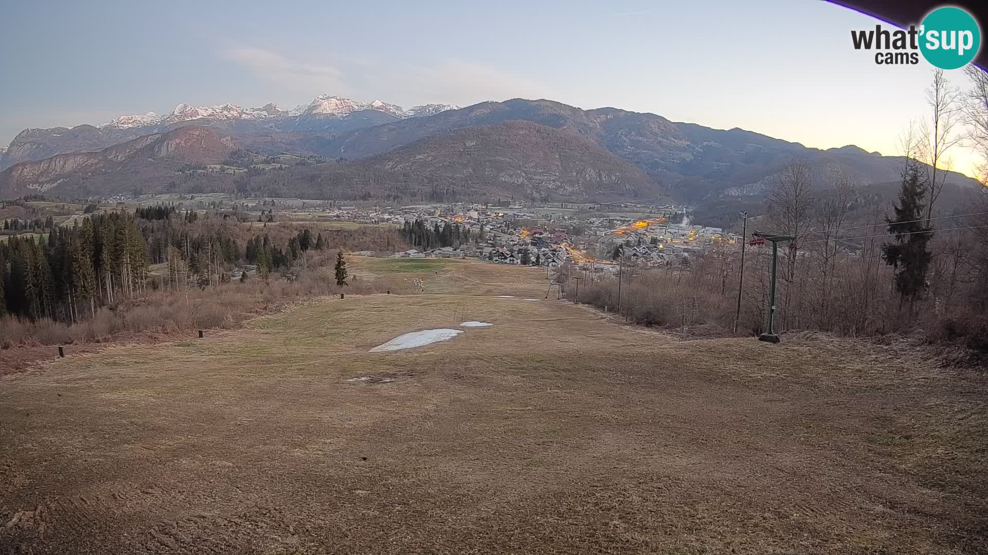 Webcam Bohinjska Bistrica – Live View from Kozji Hrbet Ski Station