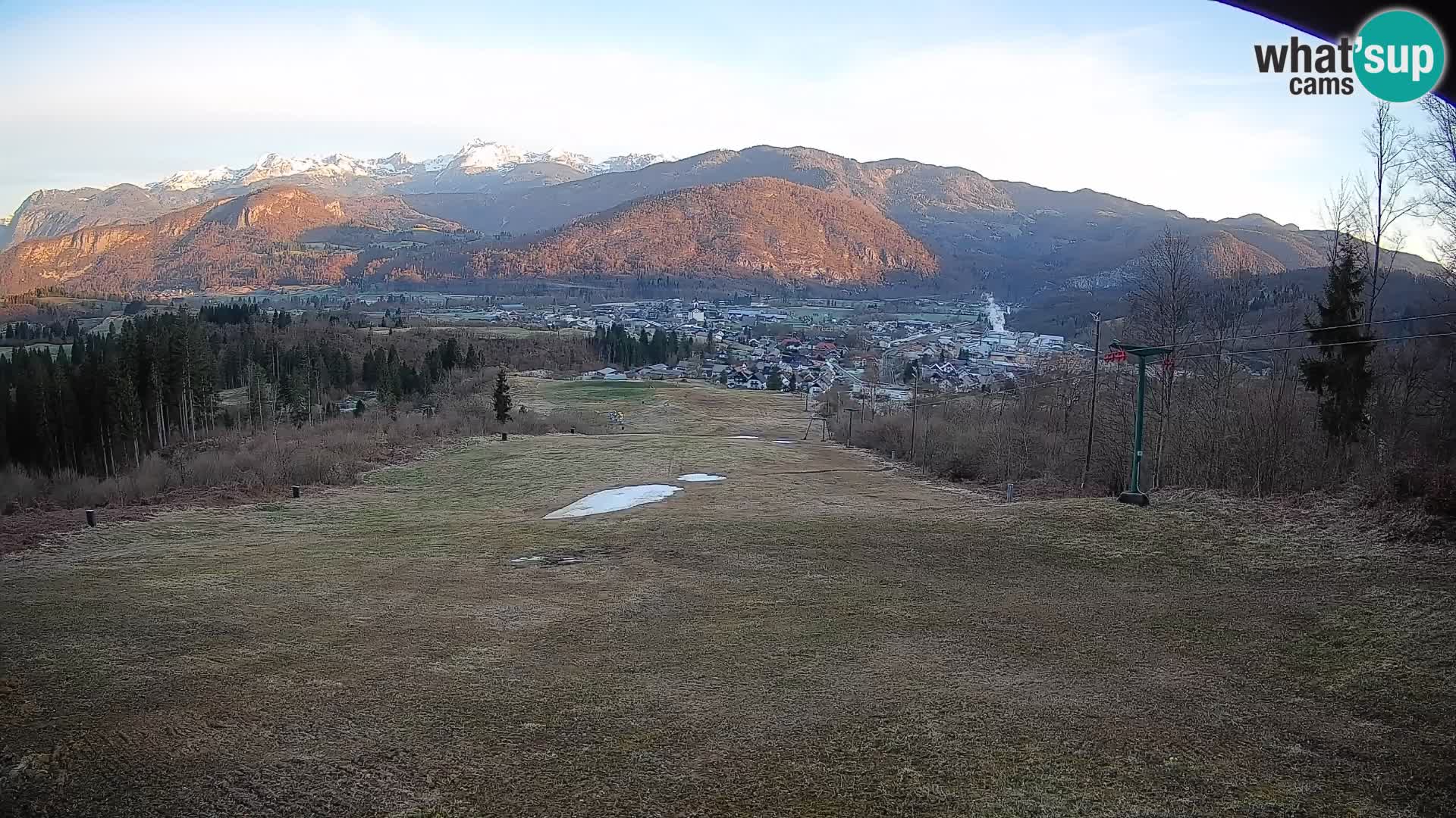 Webcam Bohinjska Bistrica – Live View from Kozji Hrbet Ski Station