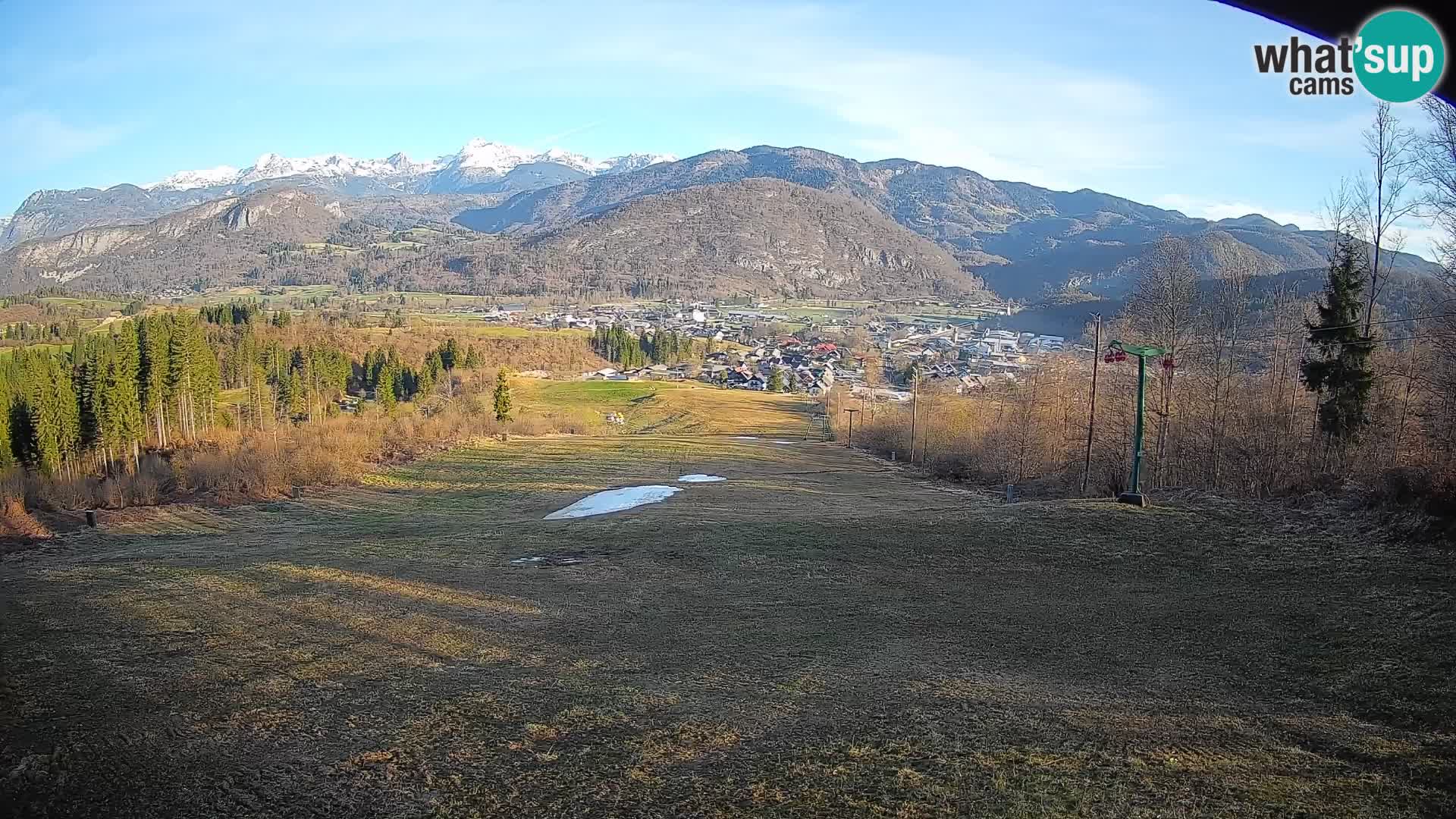 Webcam Bohinjska Bistrica – Vue en direct depuis la station de ski Kozji Hrbet