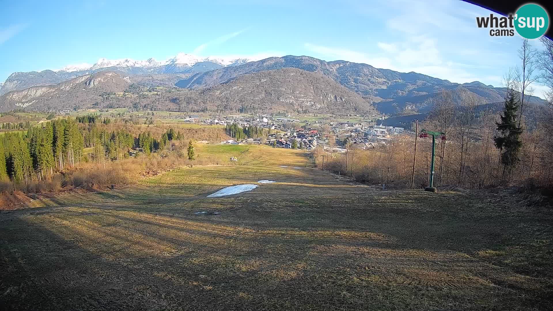 Webcam Bohinjska Bistrica – Vista live dalla stazione sciistica Kozji Hrbet