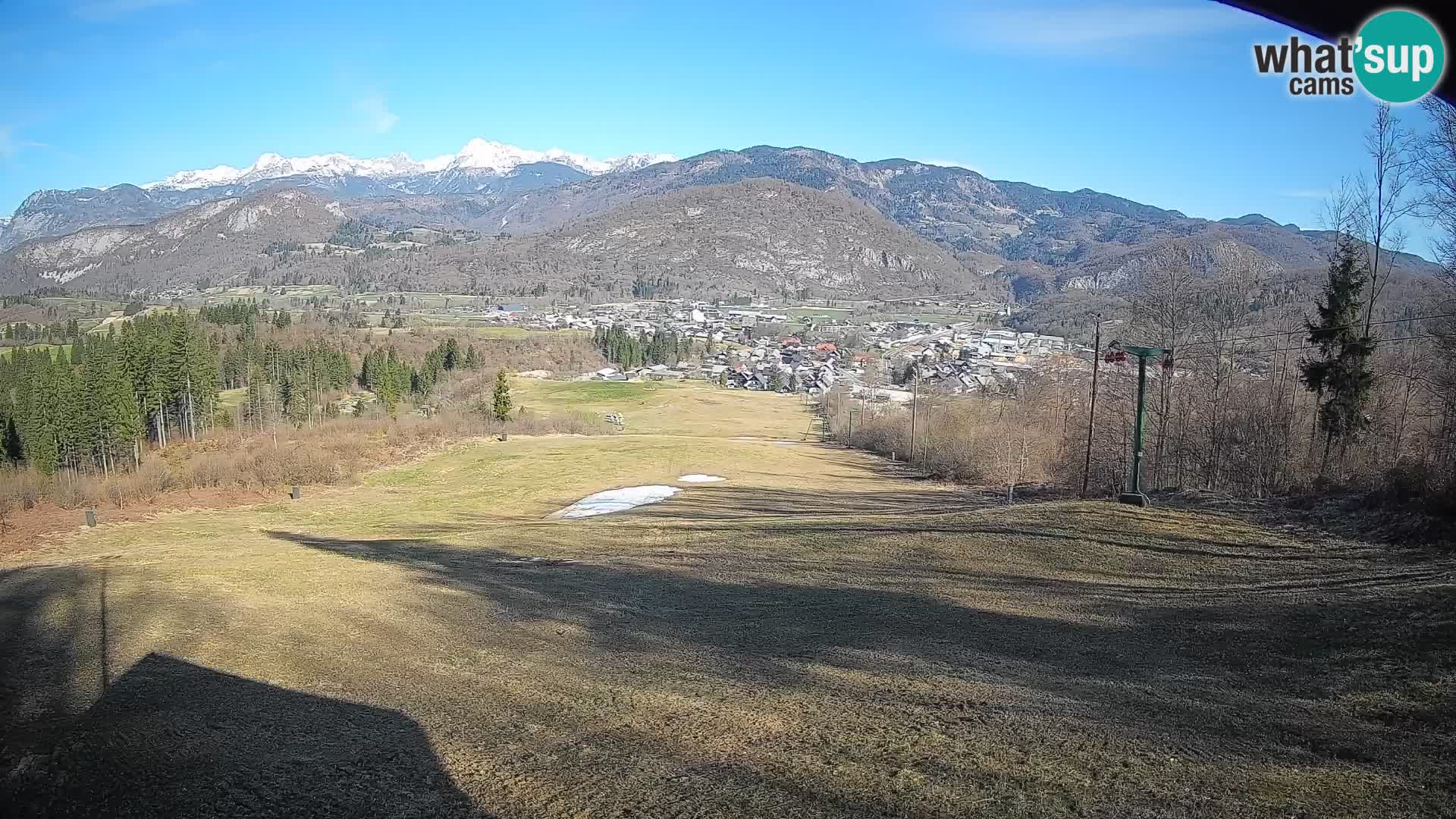 Webcam Bohinjska Bistrica – Vue en direct depuis la station de ski Kozji Hrbet