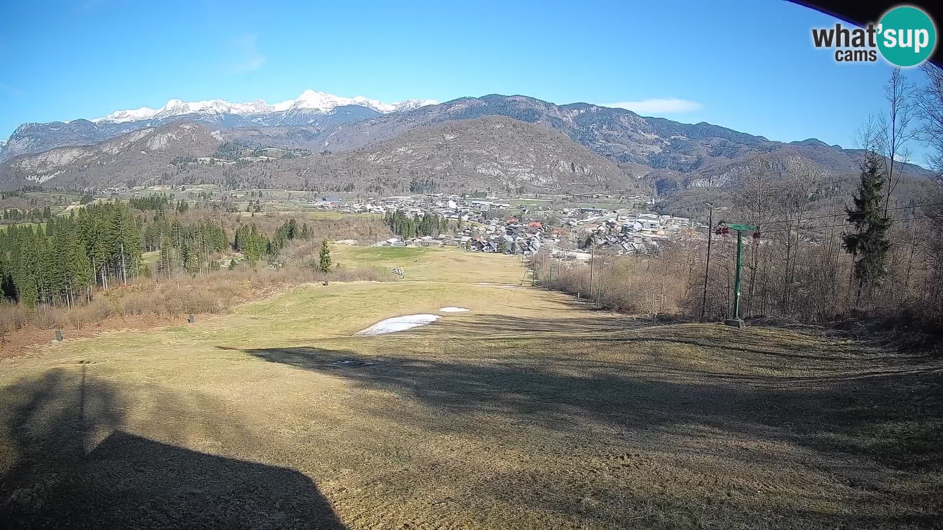 Webcam Bohinjska Bistrica – Live View from Kozji Hrbet Ski Station