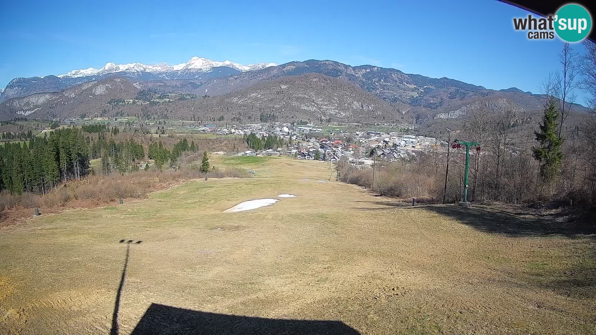 Webcam Bohinjska Bistrica – Live View from Kozji Hrbet Ski Station