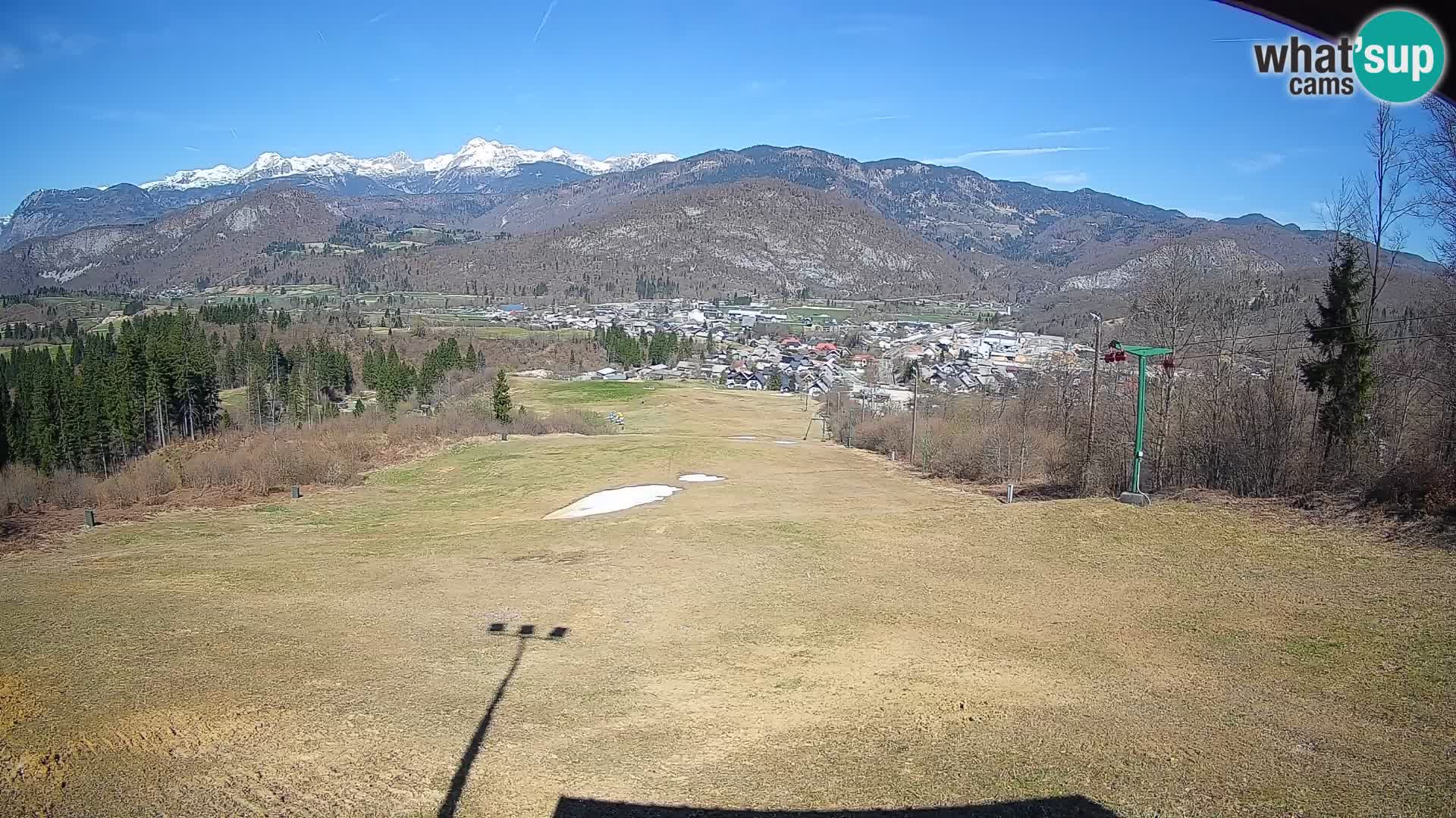 Webcam Bohinjska Bistrica – Vista live dalla stazione sciistica Kozji Hrbet