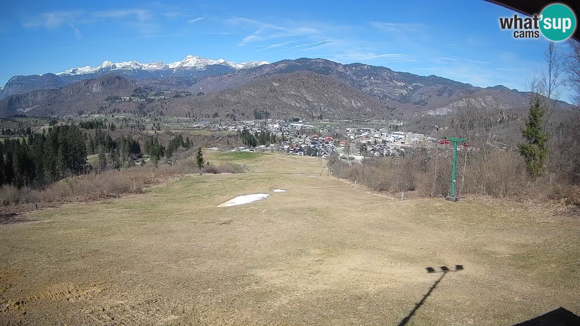 Webcam Bohinjska Bistrica – Live View from Kozji Hrbet Ski Station