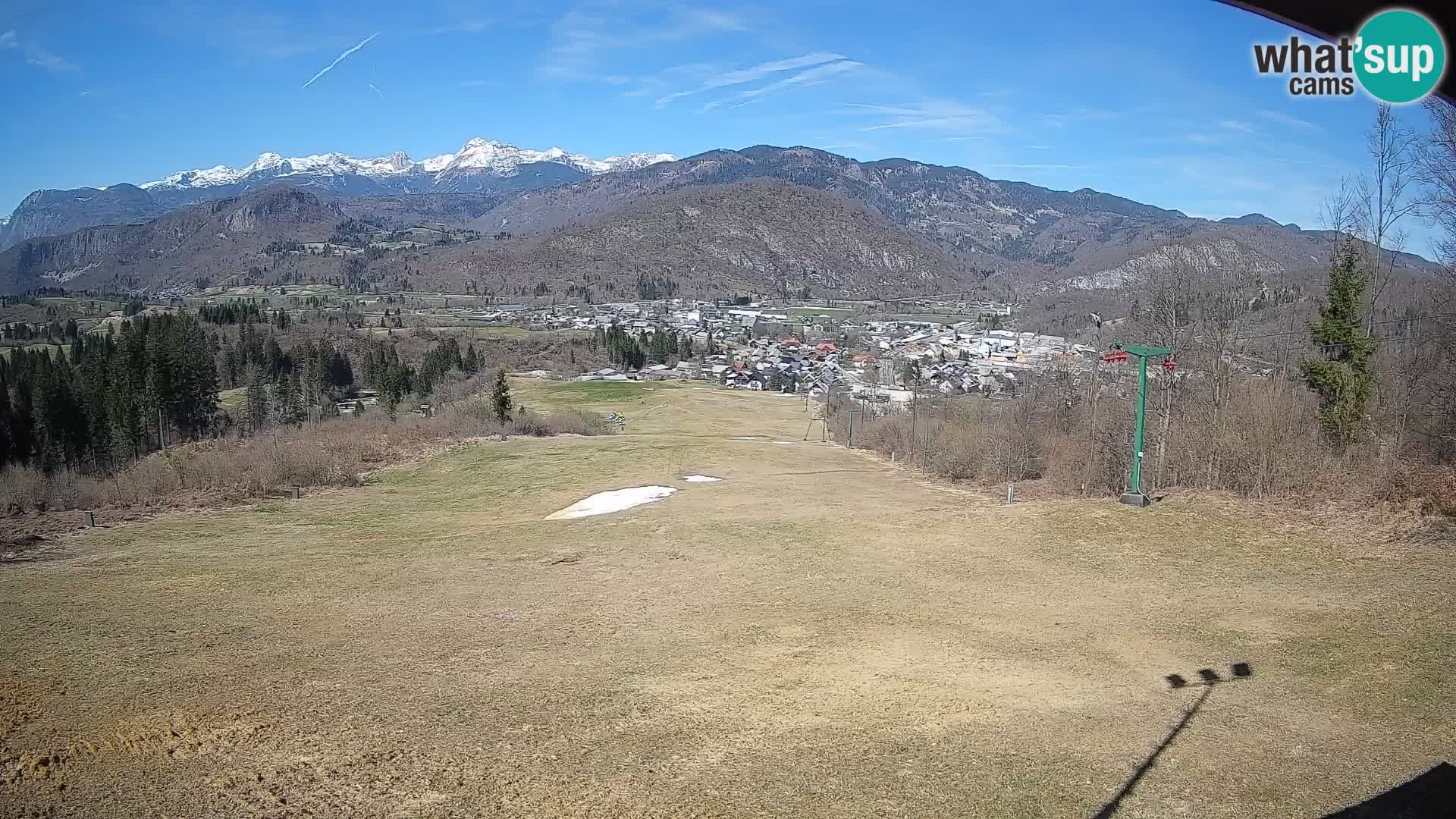 Webcam Bohinjska Bistrica – Live View from Kozji Hrbet Ski Station