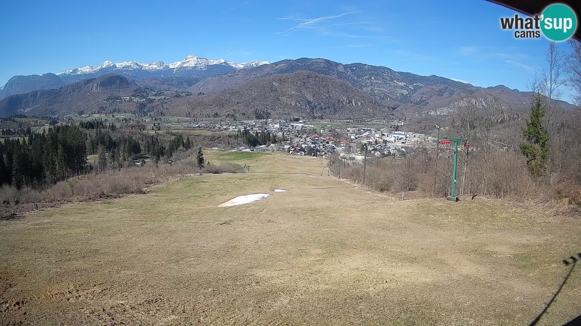 Cámara en vivo Bohinjska Bistrica – Vista en directo desde la estación de esquí Kozji Hrbet
