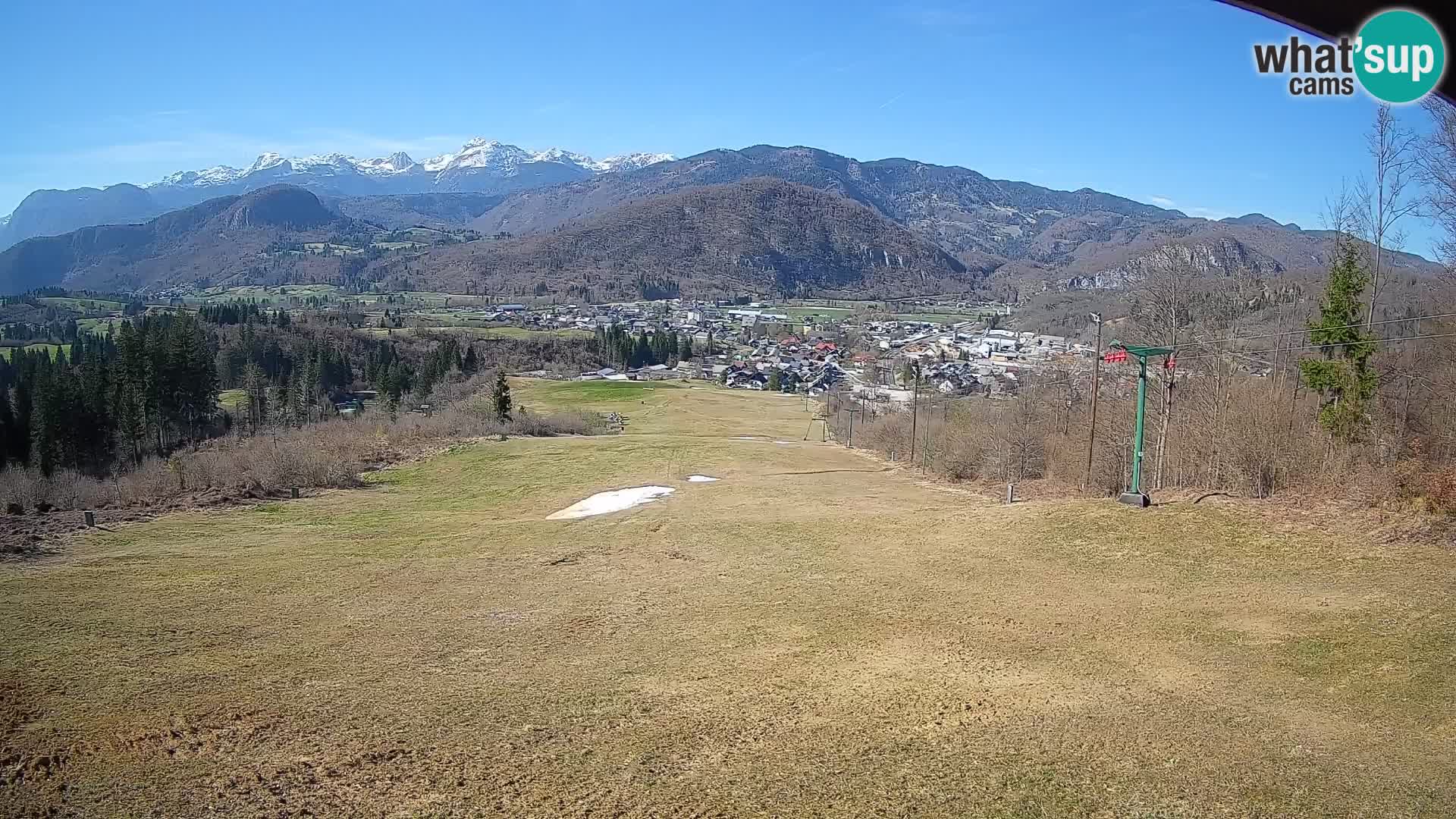 Webcam Bohinjska Bistrica – Vue en direct depuis la station de ski Kozji Hrbet