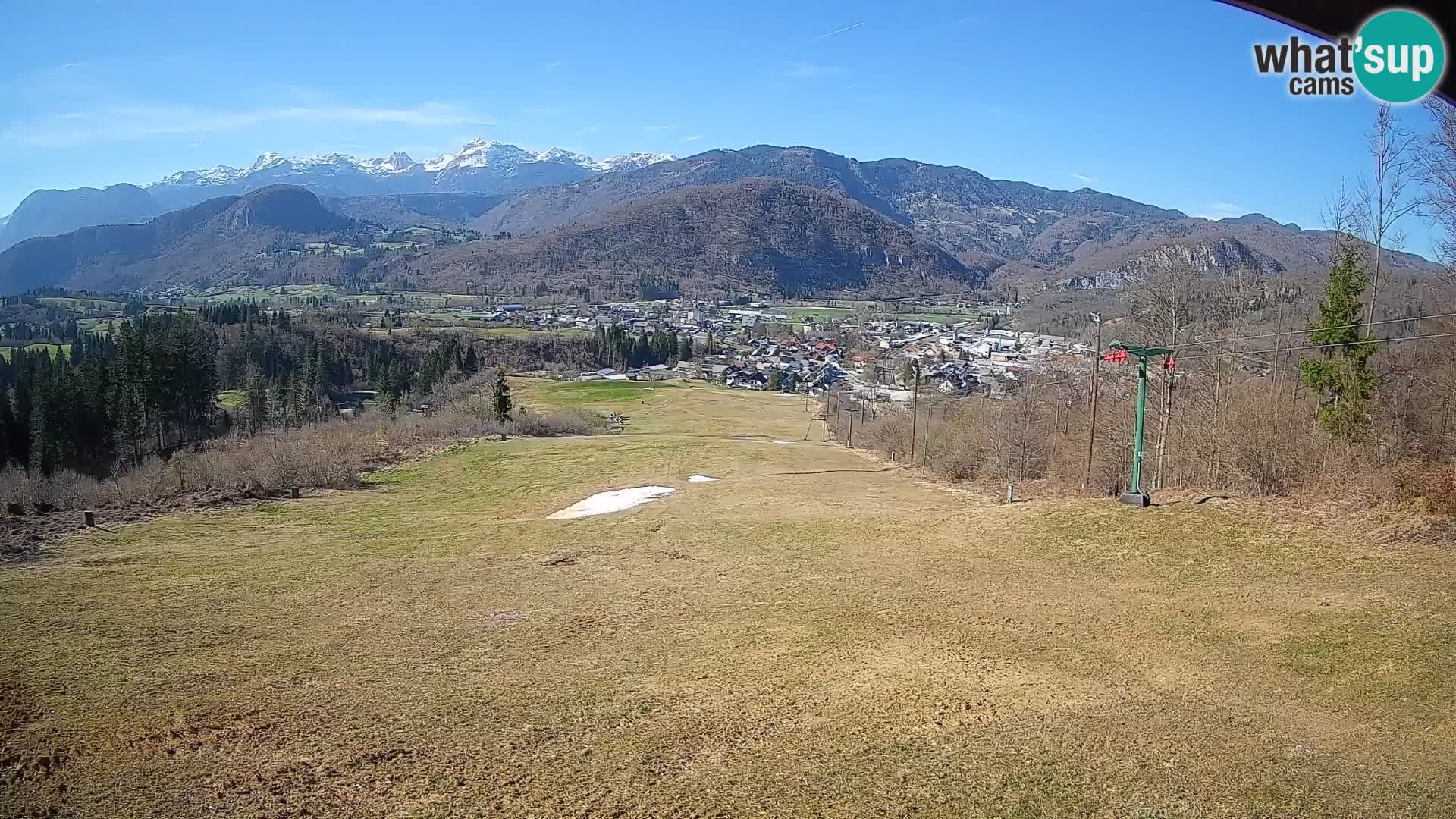Webcam Bohinjska Bistrica – Live View from Kozji Hrbet Ski Station