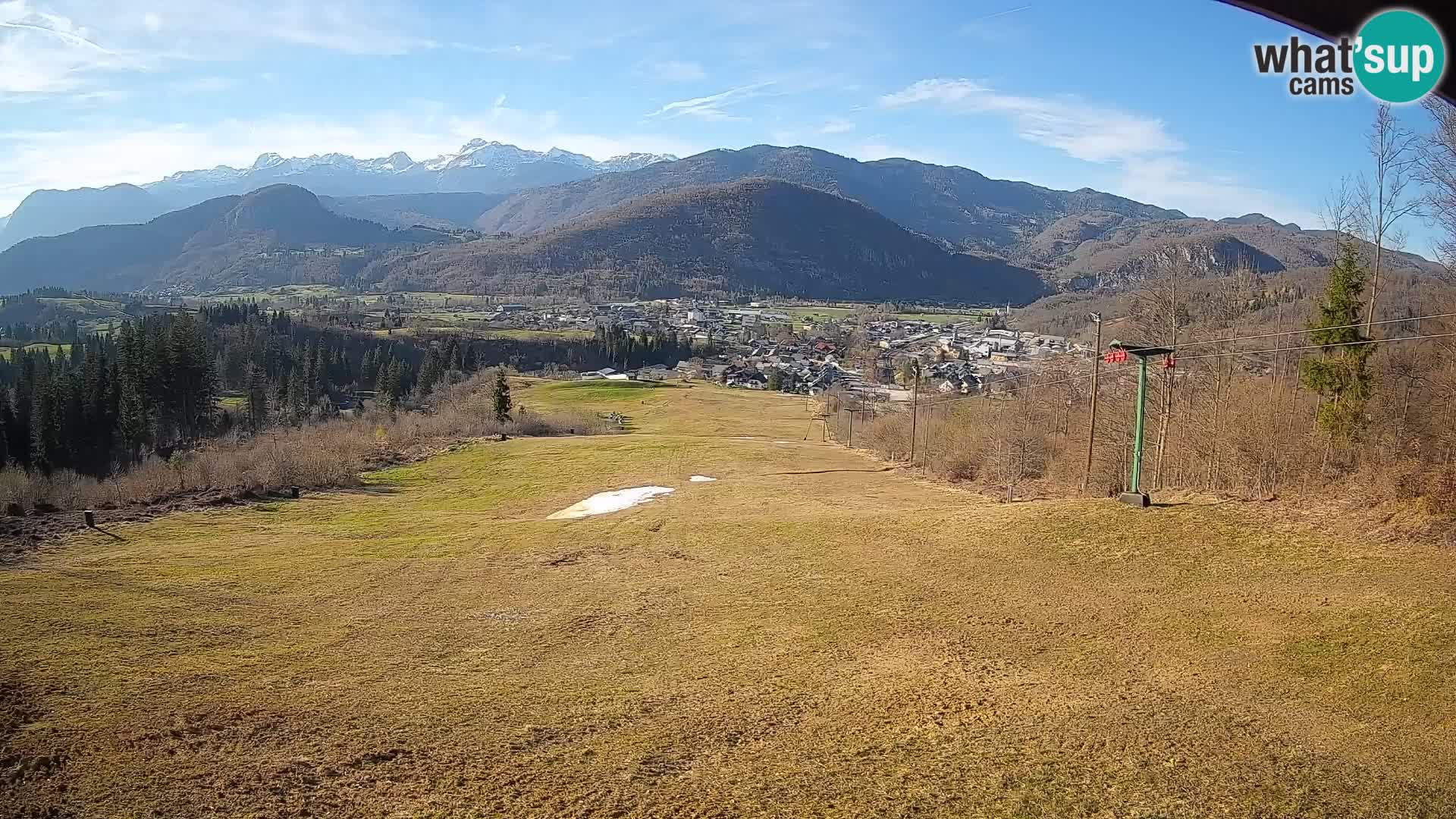 Webcam Bohinjska Bistrica – Live View from Kozji Hrbet Ski Station