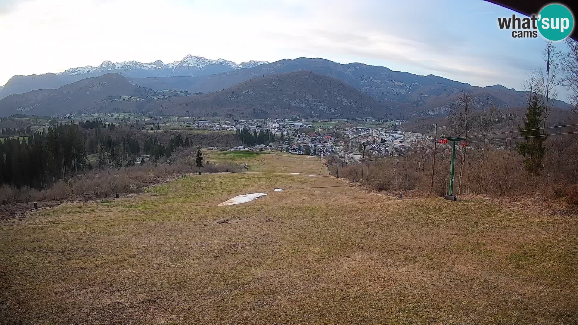 Webcam Bohinjska Bistrica – Vista live dalla stazione sciistica Kozji Hrbet