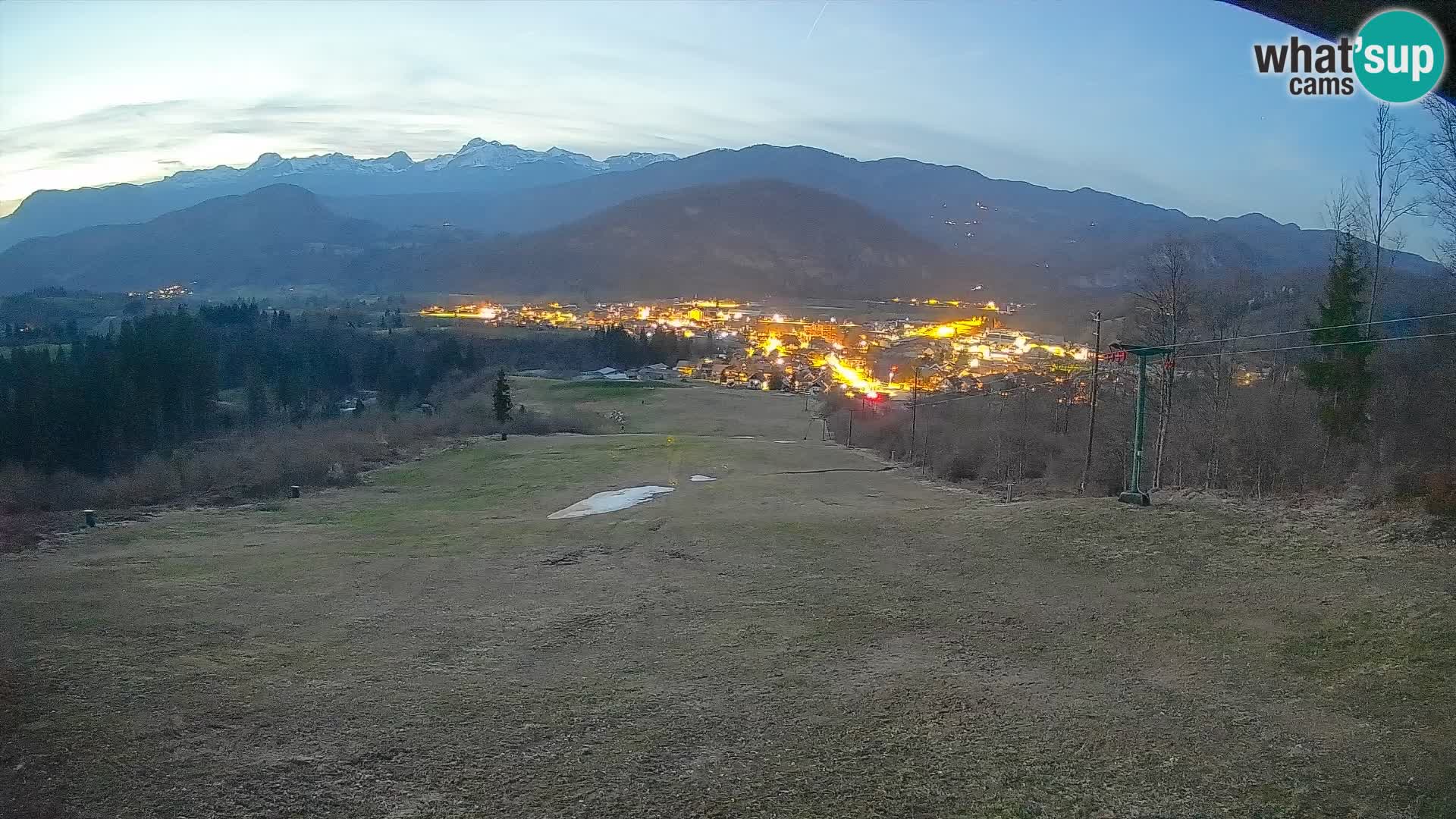Webcam Bohinjska Bistrica – Vue en direct depuis la station de ski Kozji Hrbet