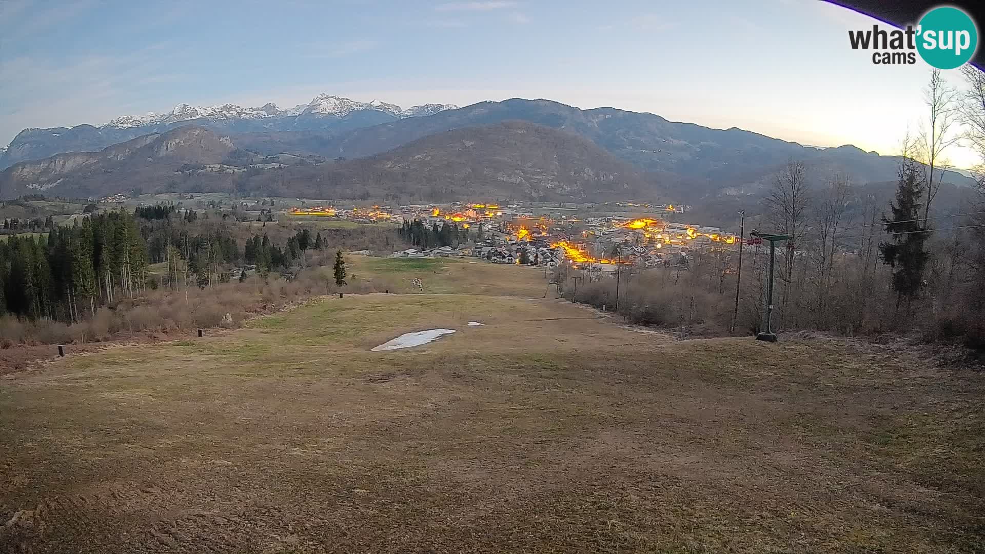 Webcam Bohinjska Bistrica – Live View from Kozji Hrbet Ski Station