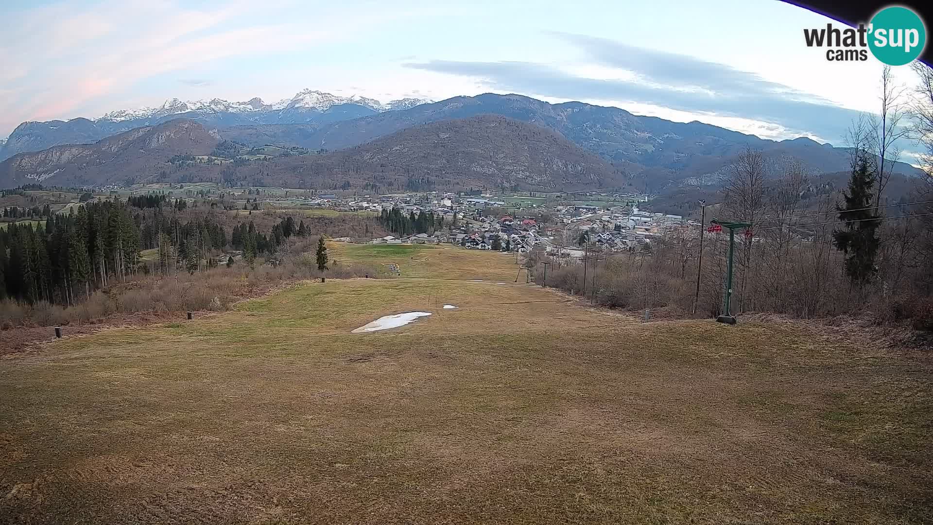 Webcam Bohinjska Bistrica – Live View from Kozji Hrbet Ski Station