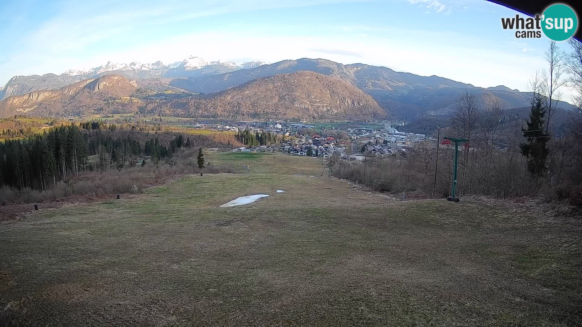 Webcam Bohinjska Bistrica – Vue en direct depuis la station de ski Kozji Hrbet