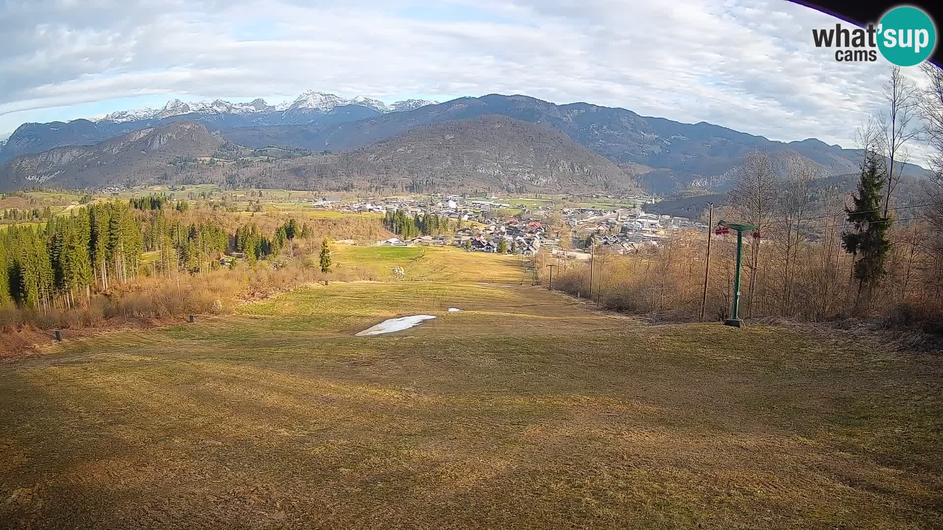 Webcam Bohinjska Bistrica – Live View from Kozji Hrbet Ski Station