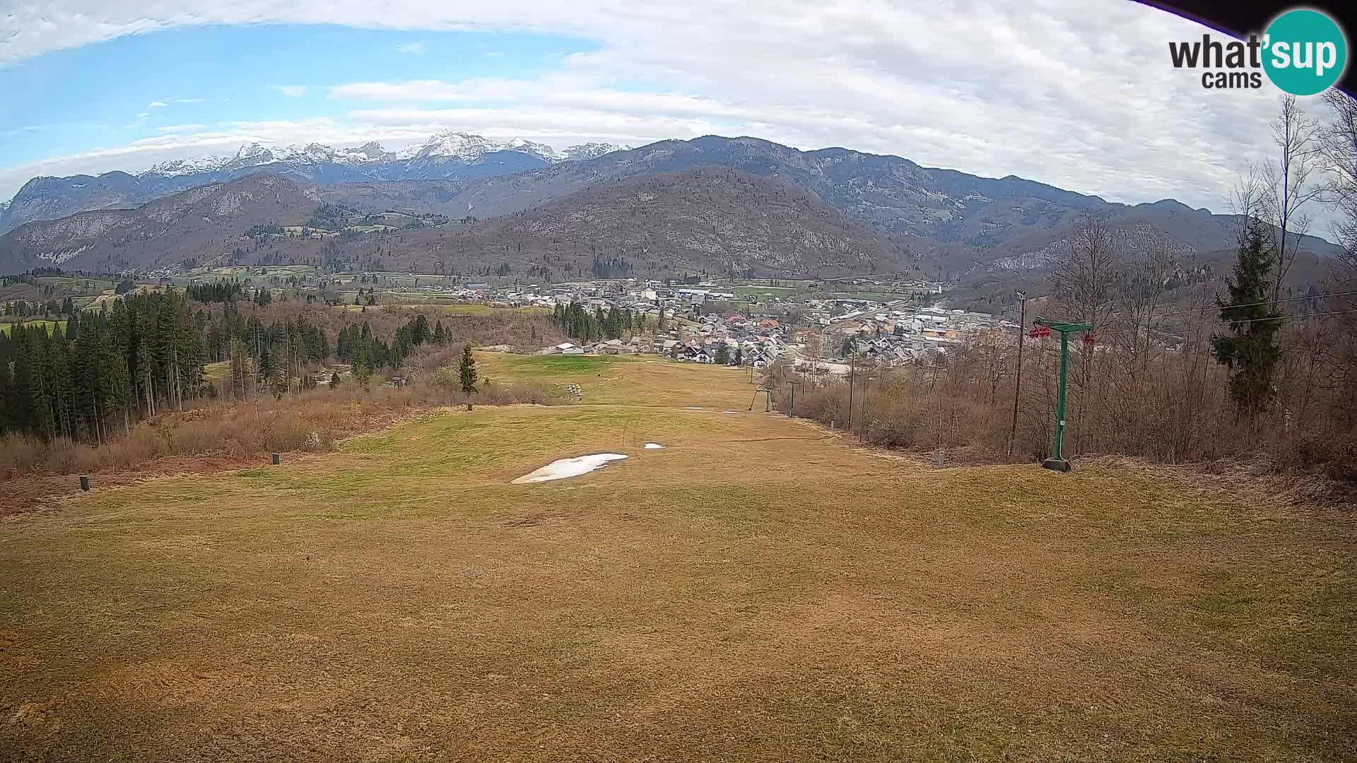 Spletna kamera Bohinjska Bistrica – Pogled v živo s smučišča Kozji Hrbet