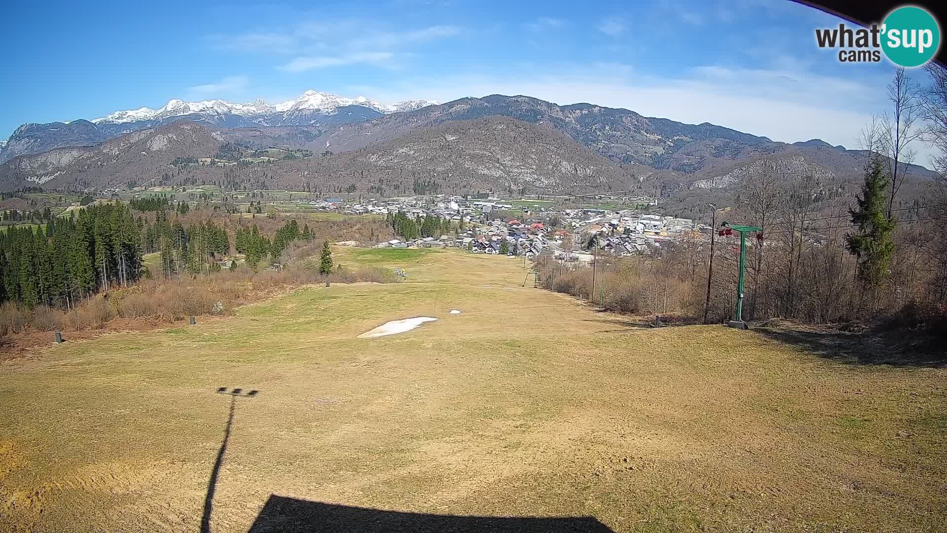 Webcam Bohinjska Bistrica – Vue en direct depuis la station de ski Kozji Hrbet