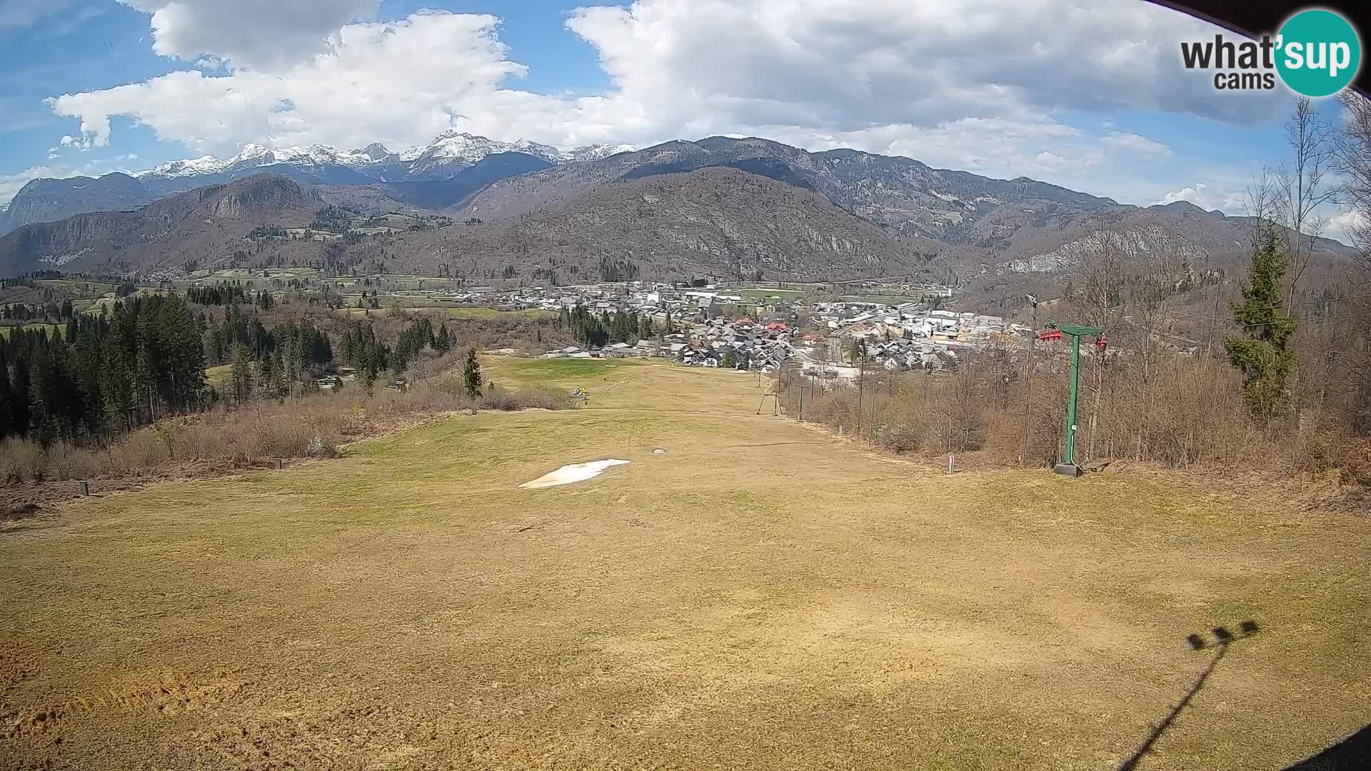 Kamera uživo Bohinjska Bistrica – Pogled u stvarnom vremenu sa skijališta Kozji Hrbet