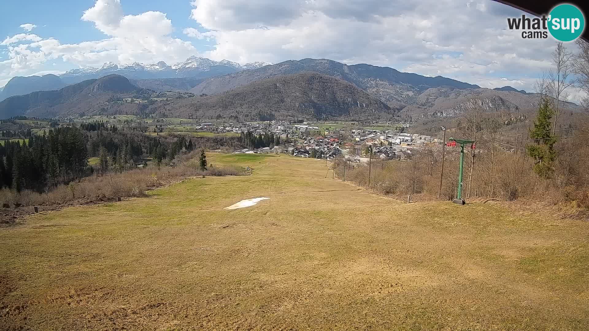 Spletna kamera Bohinjska Bistrica – Pogled v živo s smučišča Kozji Hrbet