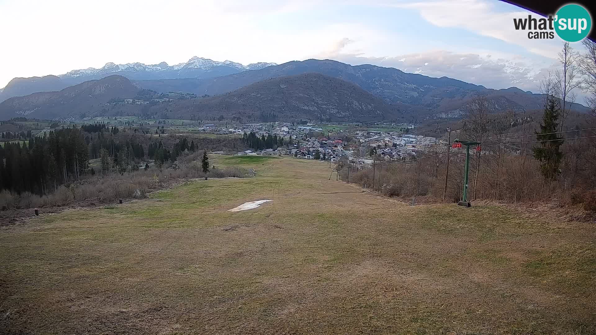 Webcam Bohinjska Bistrica – Live View from Kozji Hrbet Ski Station