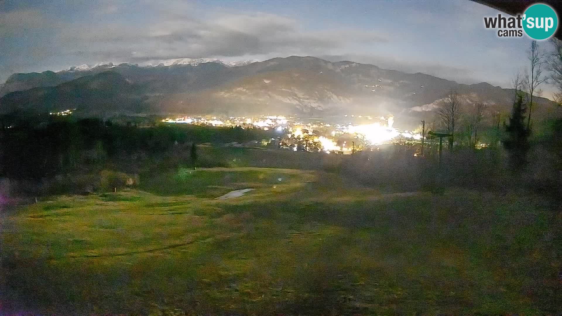 Spletna kamera Bohinjska Bistrica – Pogled v živo s smučišča Kozji Hrbet