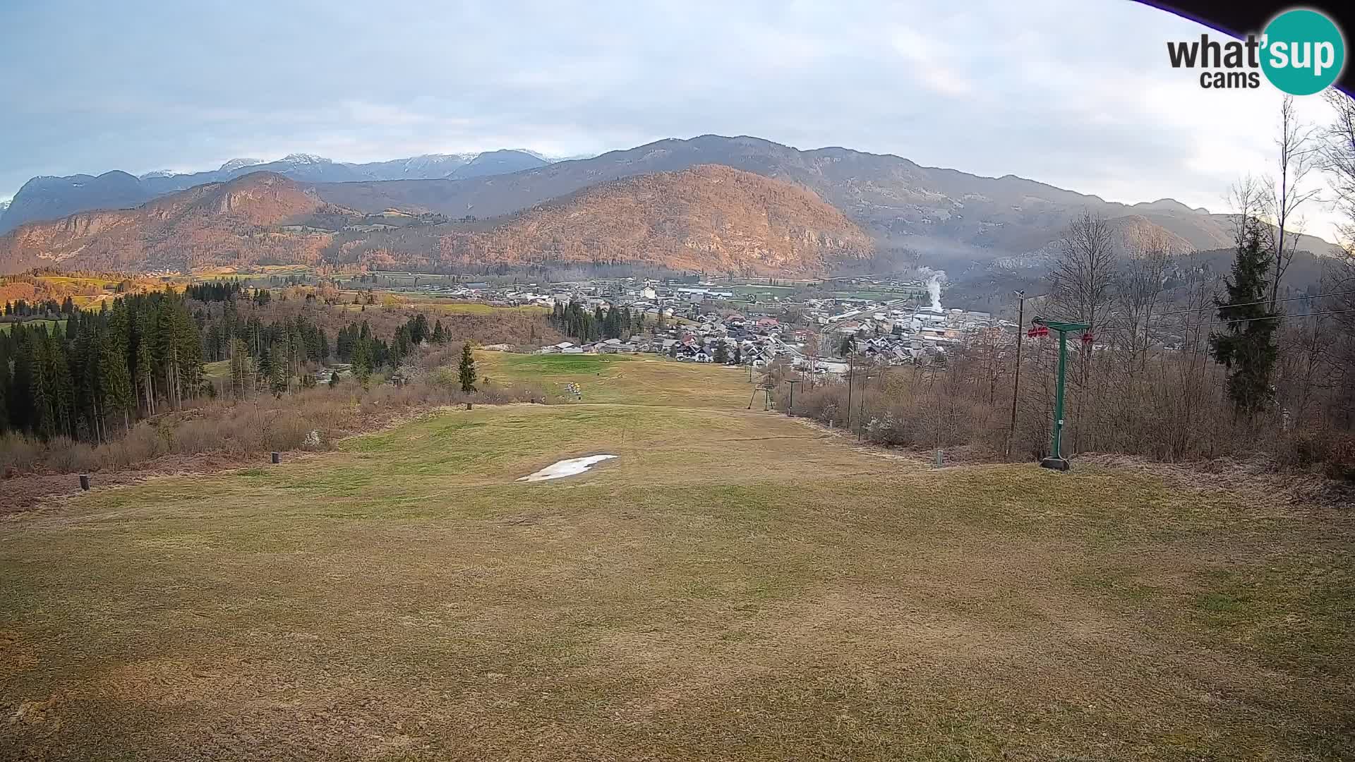Webcam Bohinjska Bistrica – Live View from Kozji Hrbet Ski Station