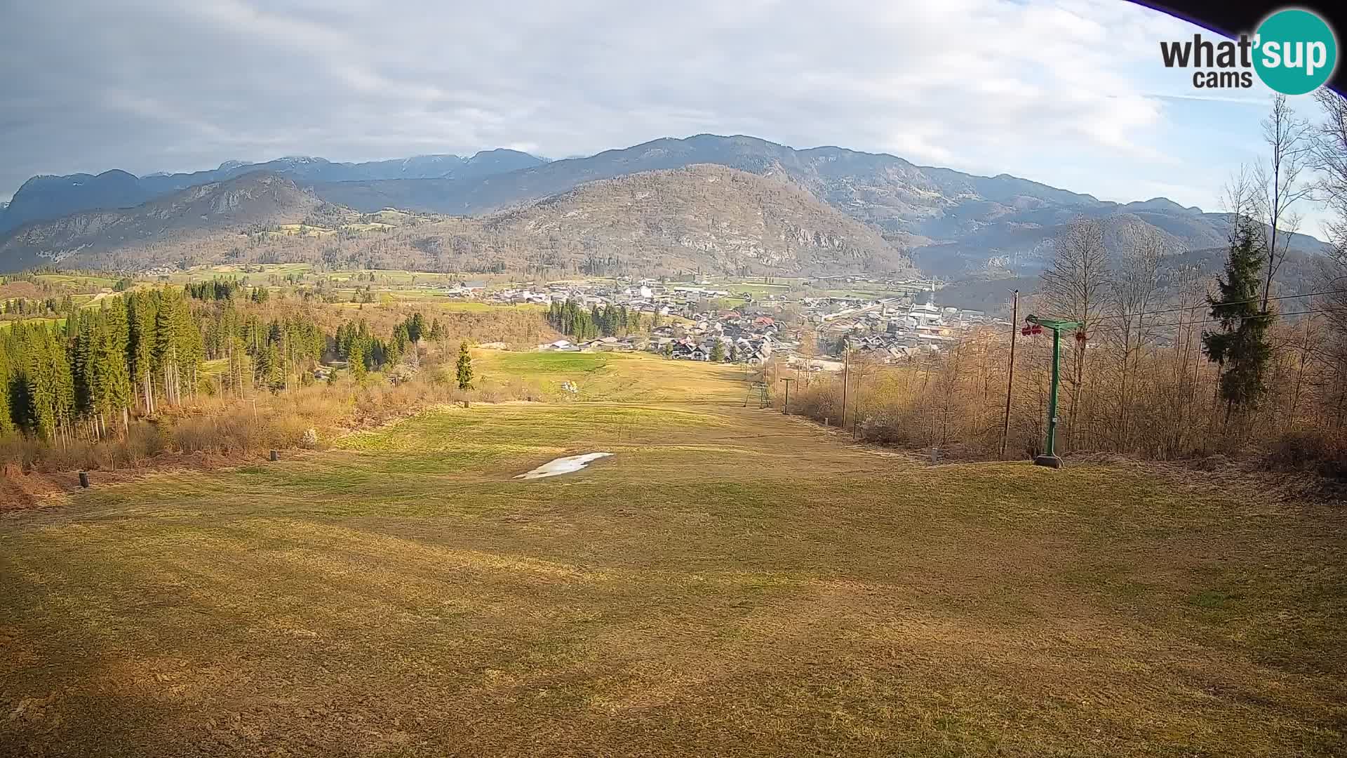 Webcam Bohinjska Bistrica – Live View from Kozji Hrbet Ski Station